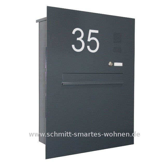 Z8-zaunbriefkasten-mit-klingel-hausnummer2 z8 zaunbriefkasten mit klingel + hausnummer