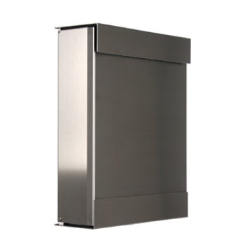 keilbach Design Briefkasten glasnost metal 360 Edelstahl