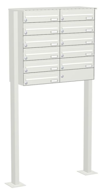 Freistehende Briefkastenanlage FS40H