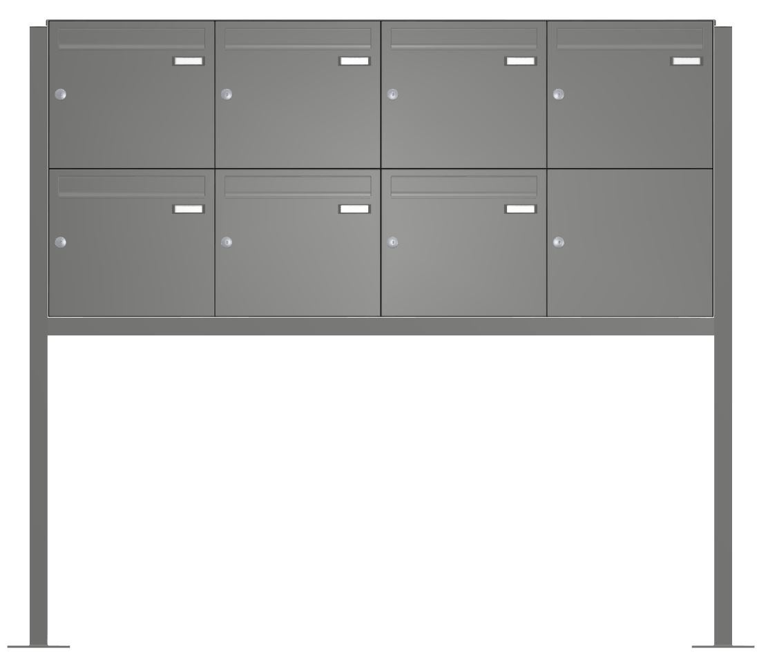 Briefkastenanlage freistehend A