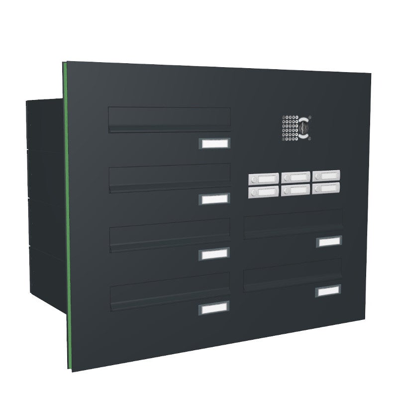 Türseitenteil Briefkastenanlage mit Kamera TB5