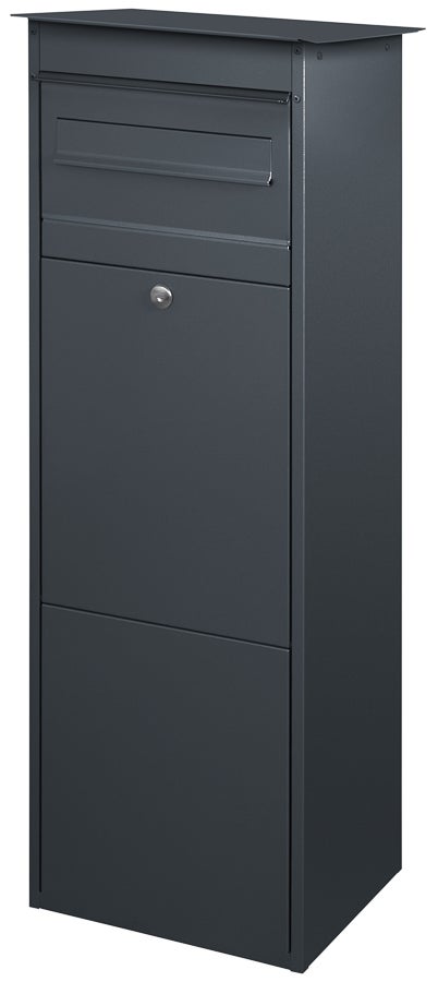 Standbriefkasten mit Paketfach SP1 anthrazitgrau