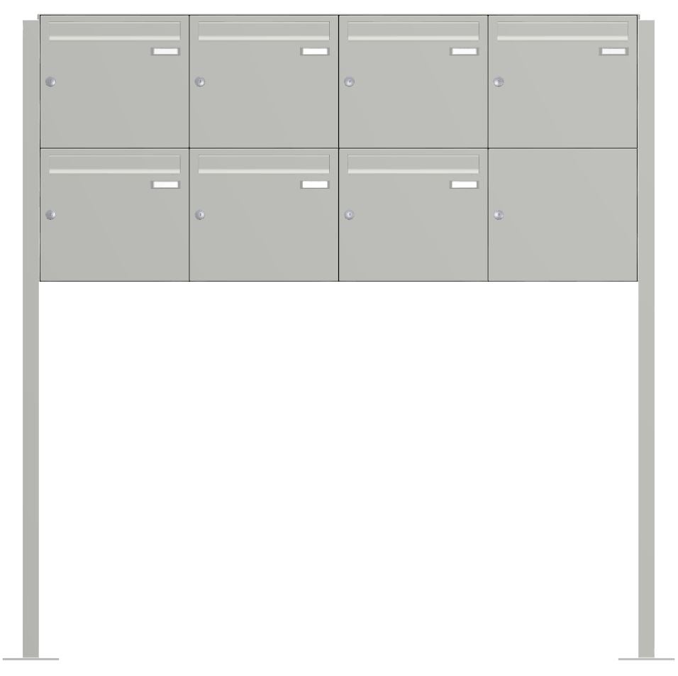 Briefkastenanlage freistehend A