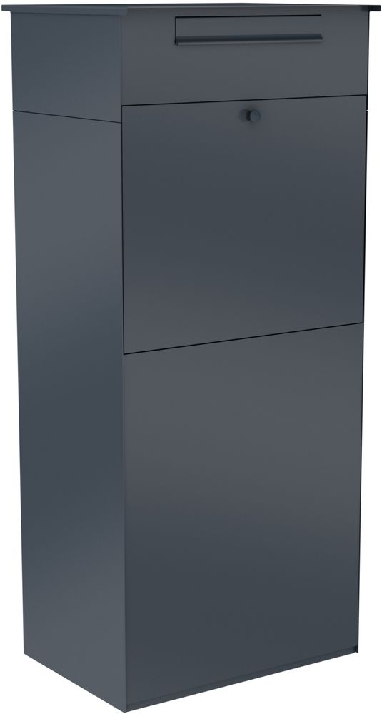 P5 Paketbox mit Briefkasten Entnahme hinten