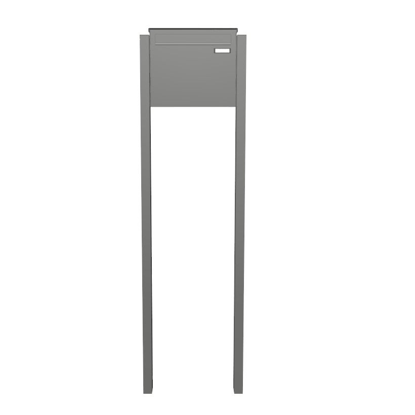 Standbriefkasten-entnahme-hinten-grau-S1 Standbriefkasten Entnahme hinten S1