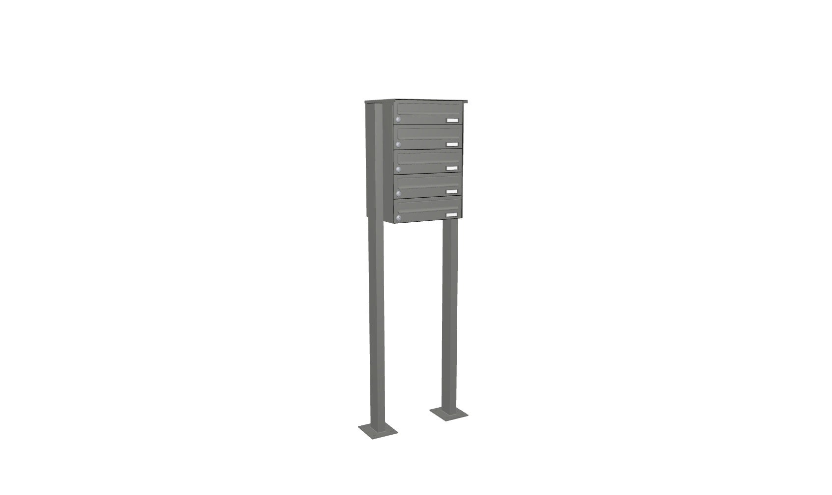 Freistehende Briefkastenanlage FS40H