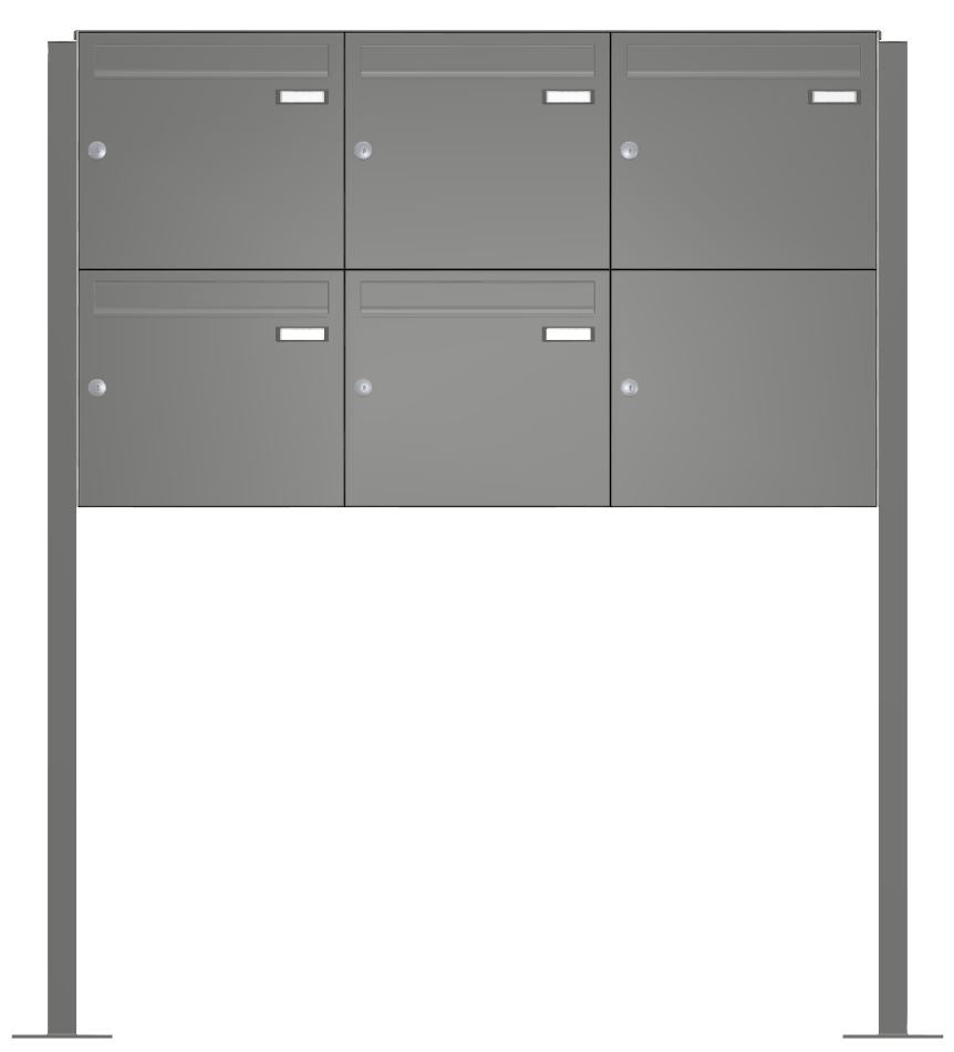 Briefkastenanlage freistehend A