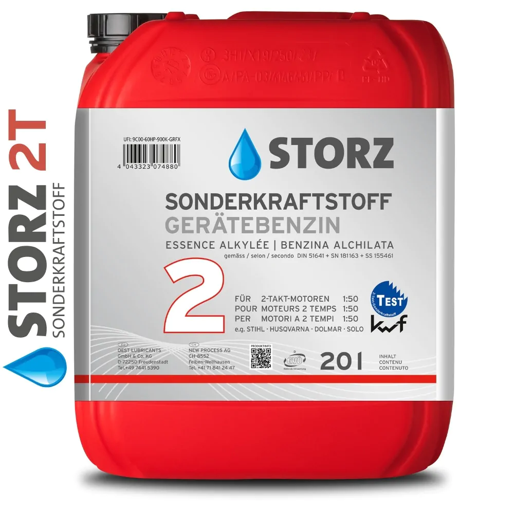 STORZ Sonderkraftstoff 2-Takt - 20 Liter STORZ Sonderkraftstoff 2-Takt - 20 Liter