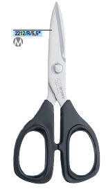 KAI Allzweckschere, verzahnt 2212/R/5,5"