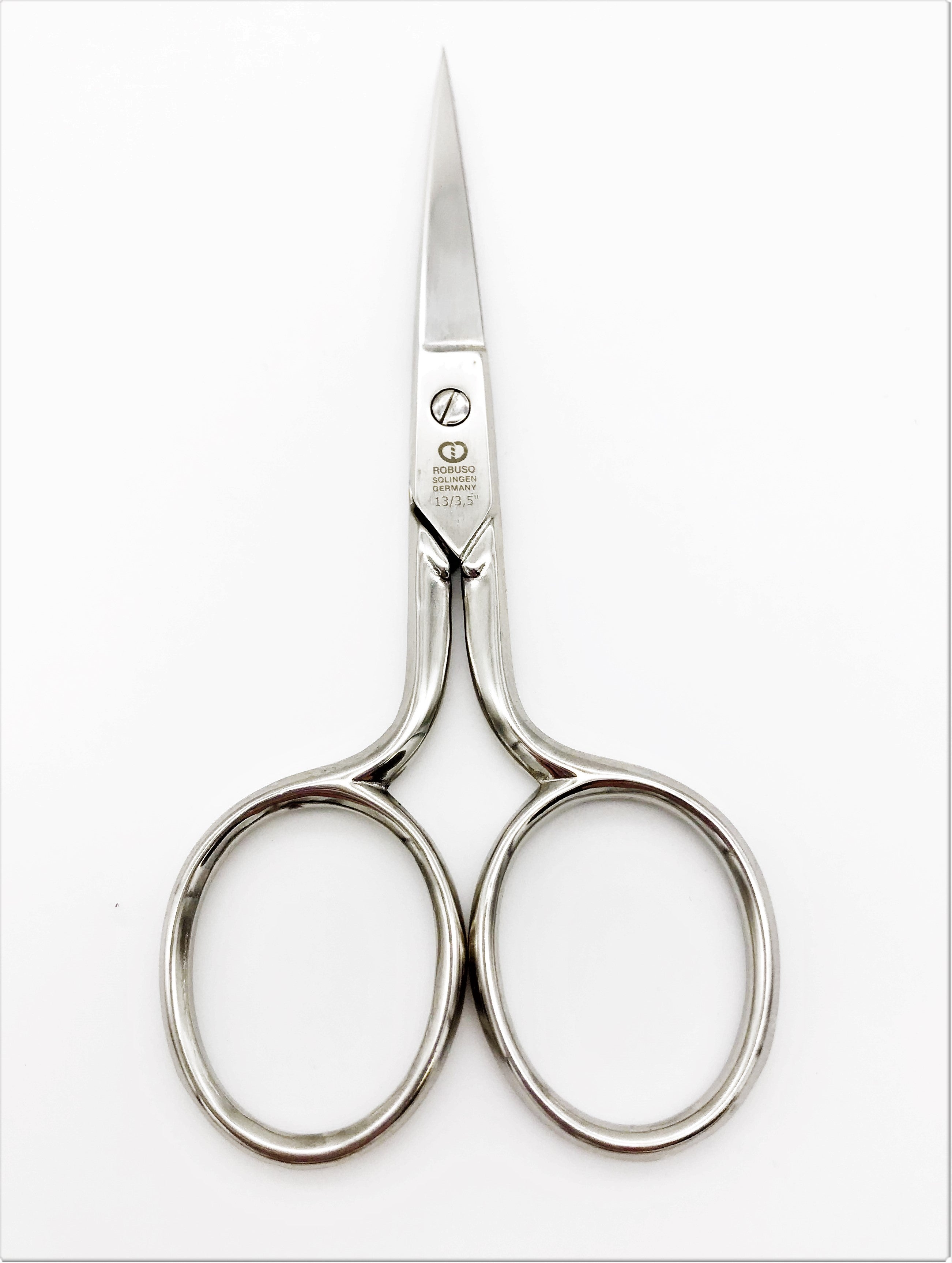 ROBUSO Stickschere 13/E/3,5", vernickelt