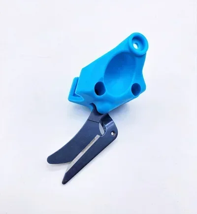 Blue Shark Schneidkopf mit Fuß, verzahnt