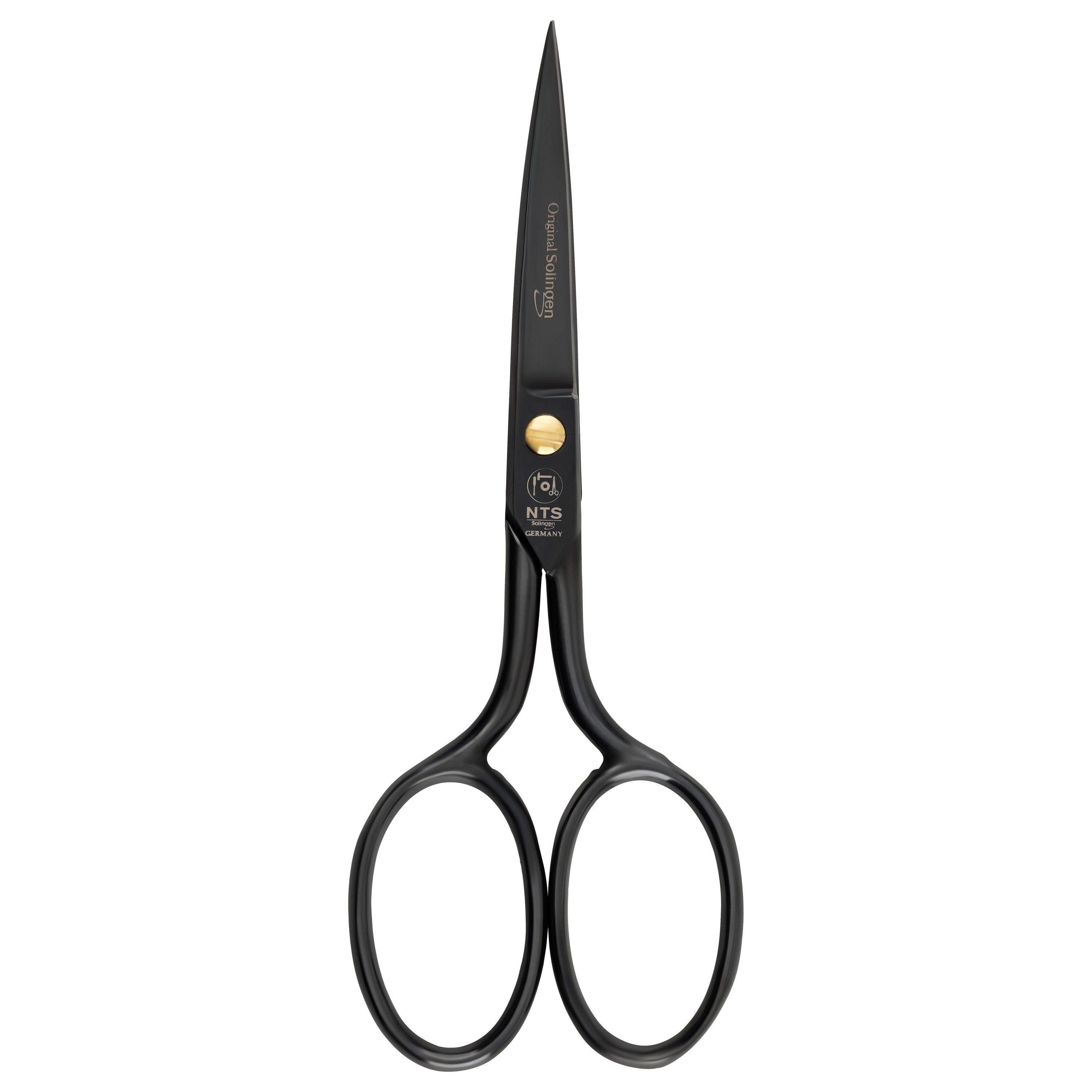 Black-Edition, Stickschere, schwarz brüniert, Größe 3,5"