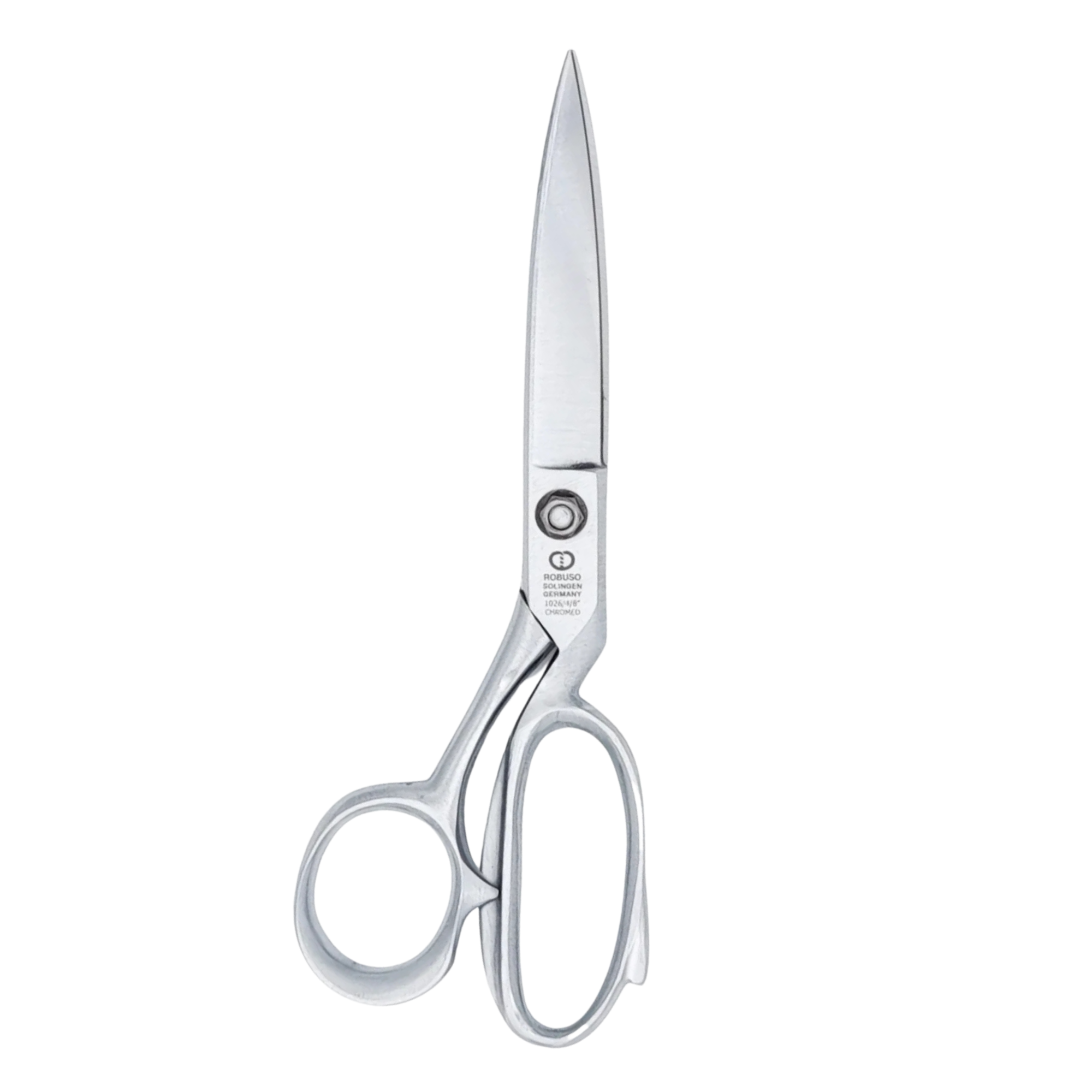 ROBUSO Formenbauschere, verchromt + gebogen & gekröpf 1026/4/B-CR/8"