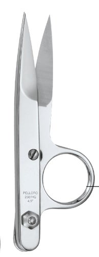 PELLORO Einringweberschere 4,5", vernickelt