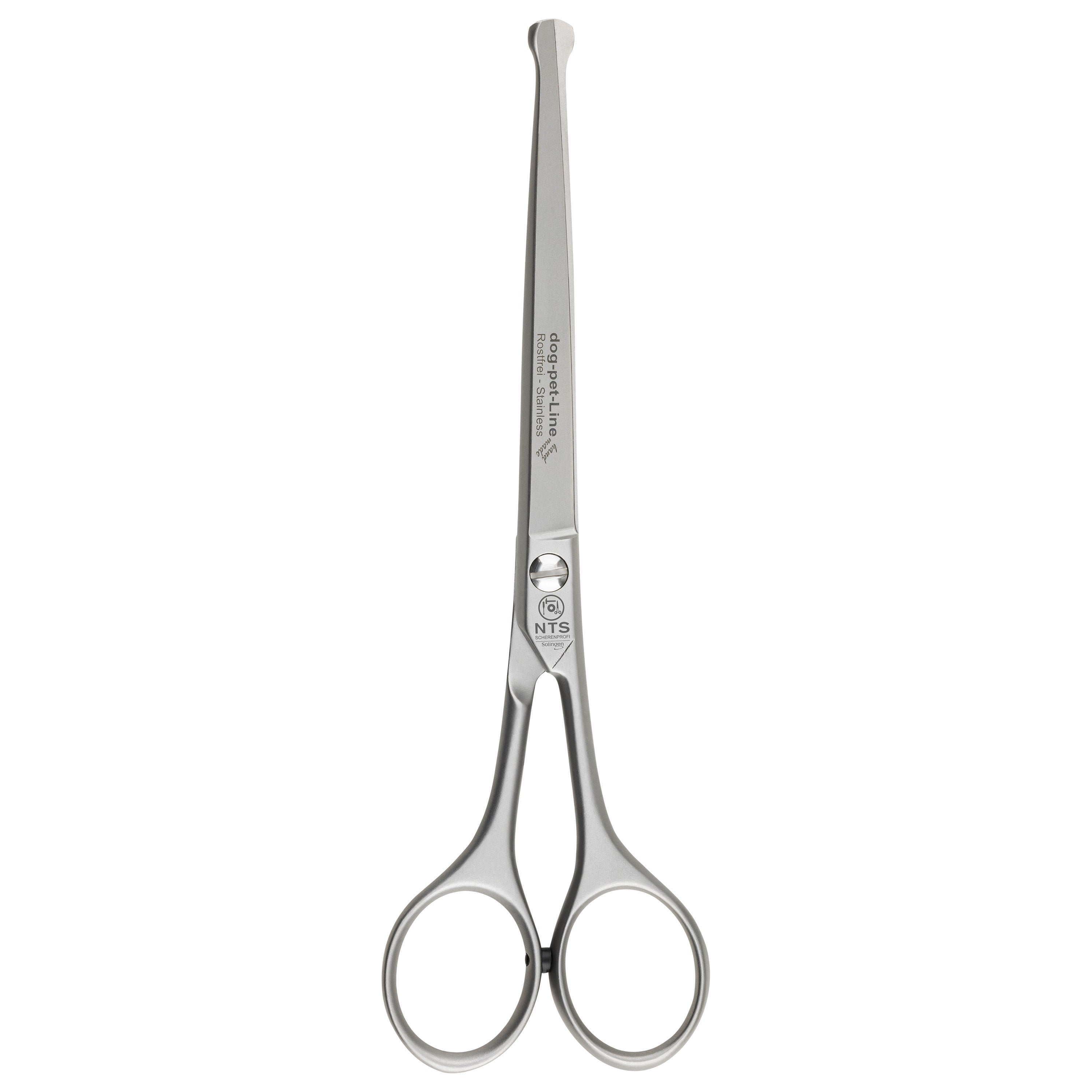 NTS Hundeschere / Viehschere / Fellschere mit Knopf, Größe 18 cm