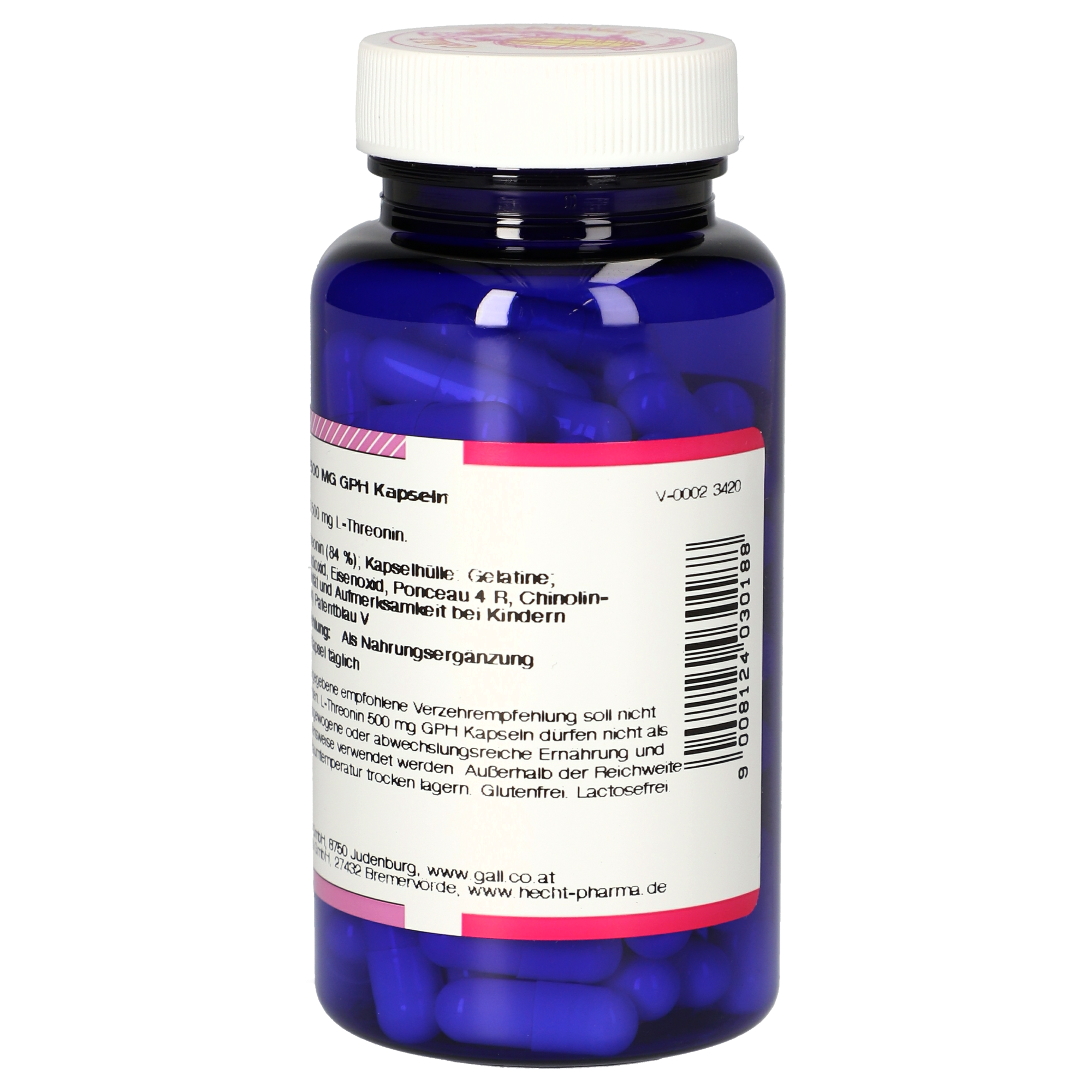 L-Threonin 500 mg GPH Kapseln