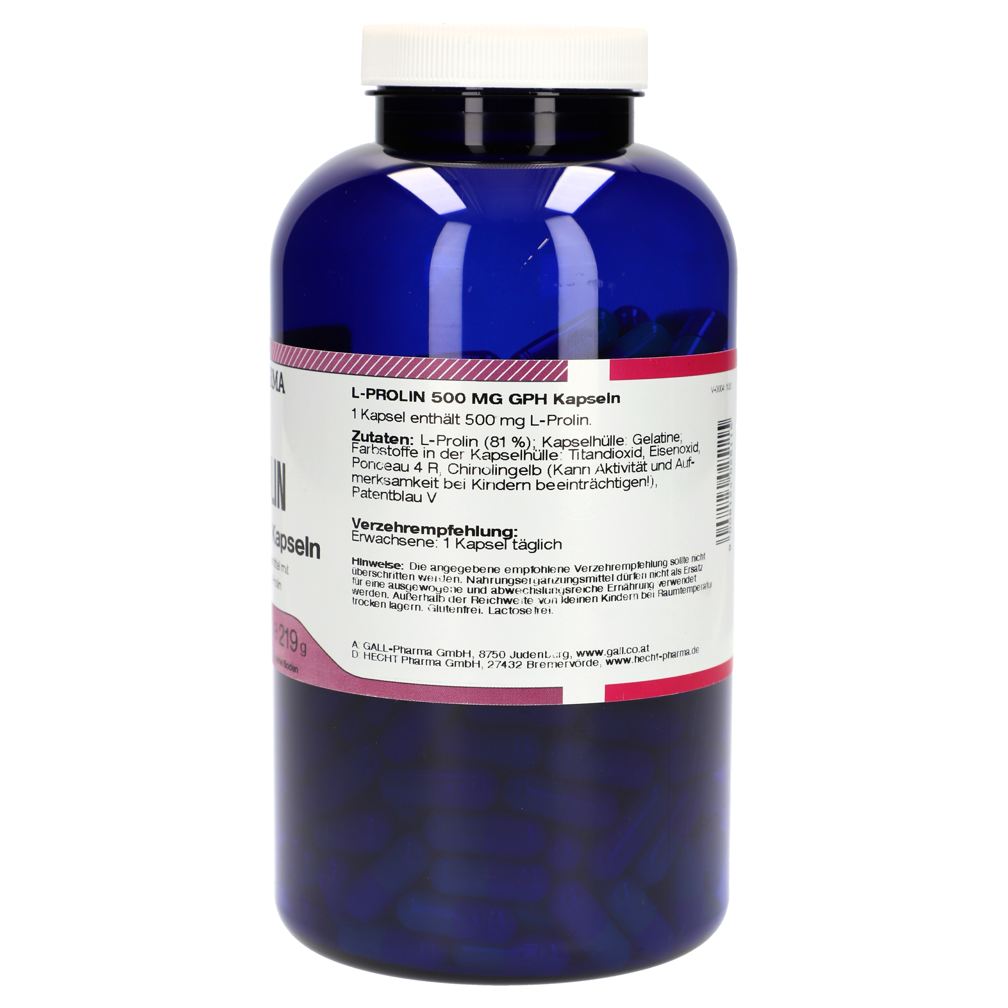 L-Prolin 500 mg GPH Kapseln