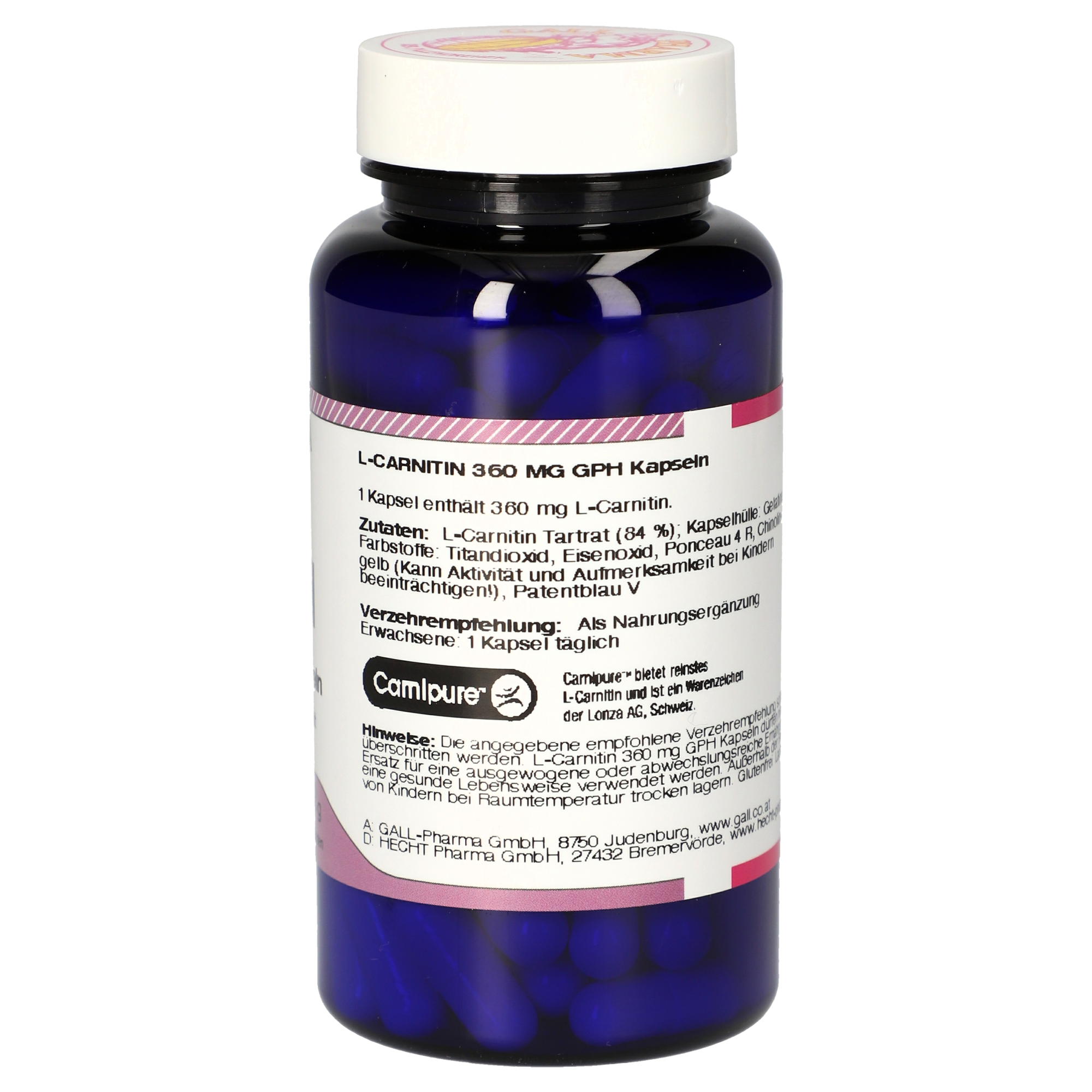 L-Carnitin 360 mg GPH Kapseln