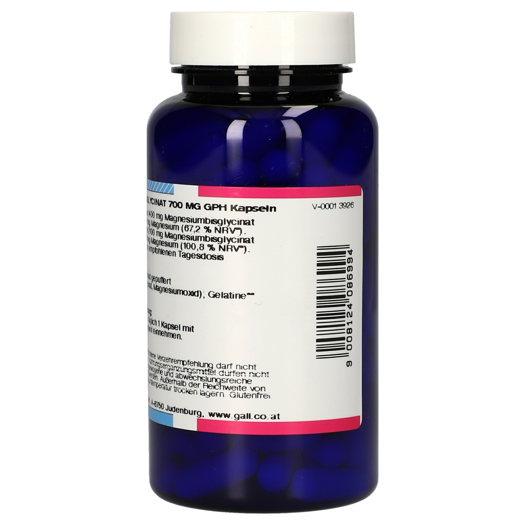 Magnesiumbisglycinat 700 mg GPH Kapseln