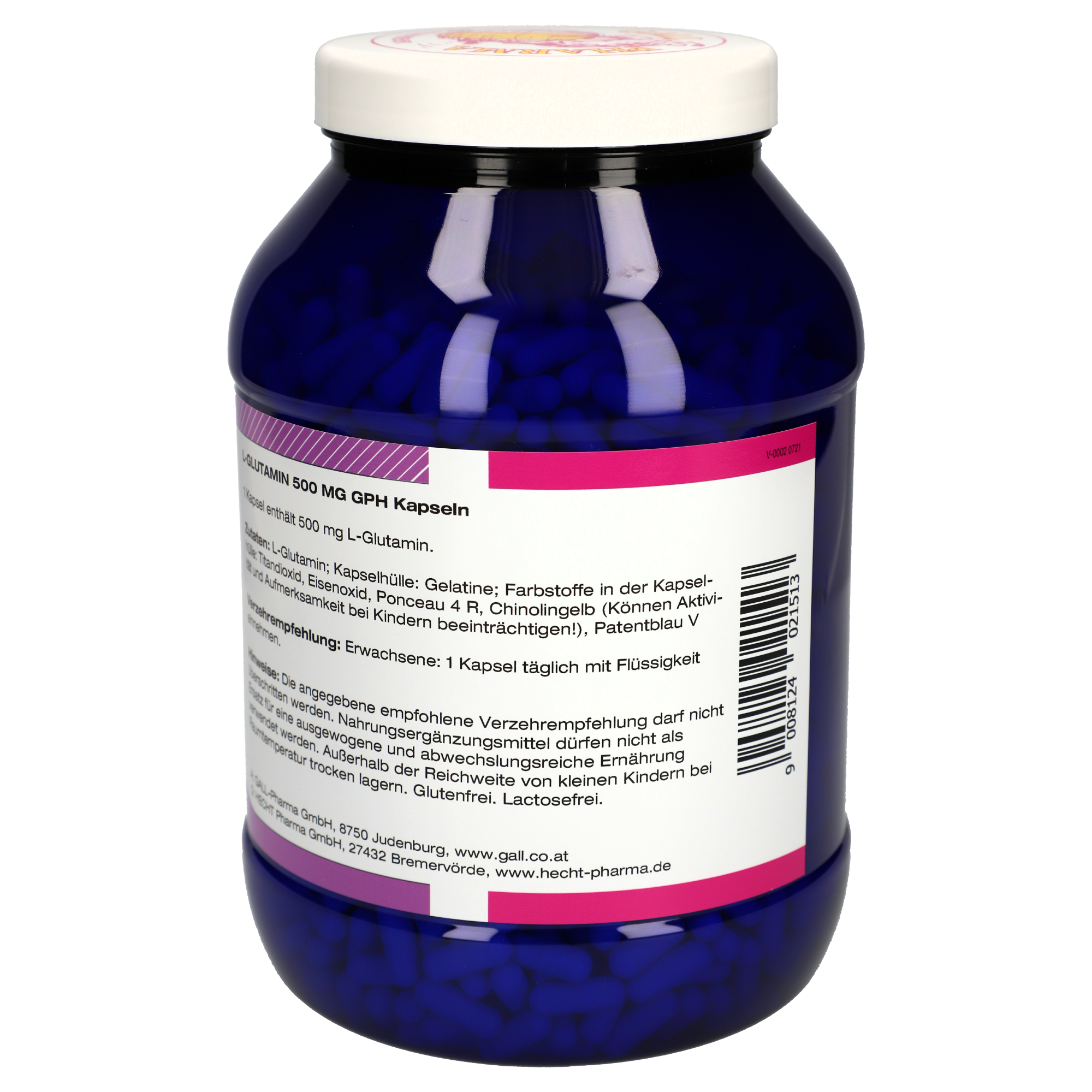 L-Glutamin 500 mg GPH Kapseln