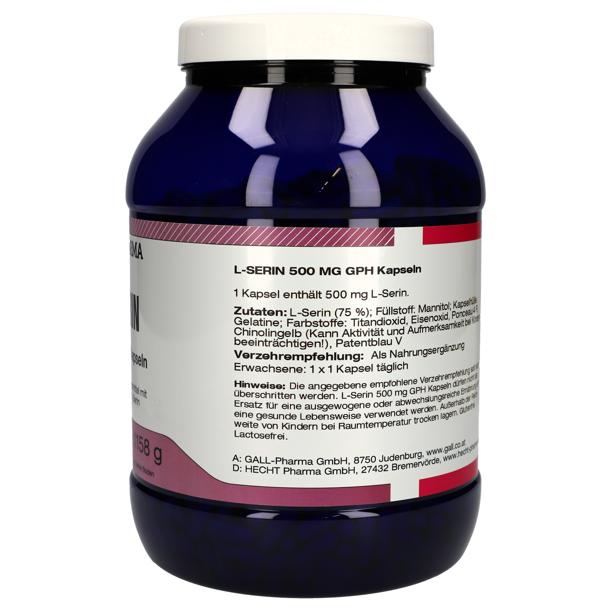 L-Serin 500 mg GPH Kapseln