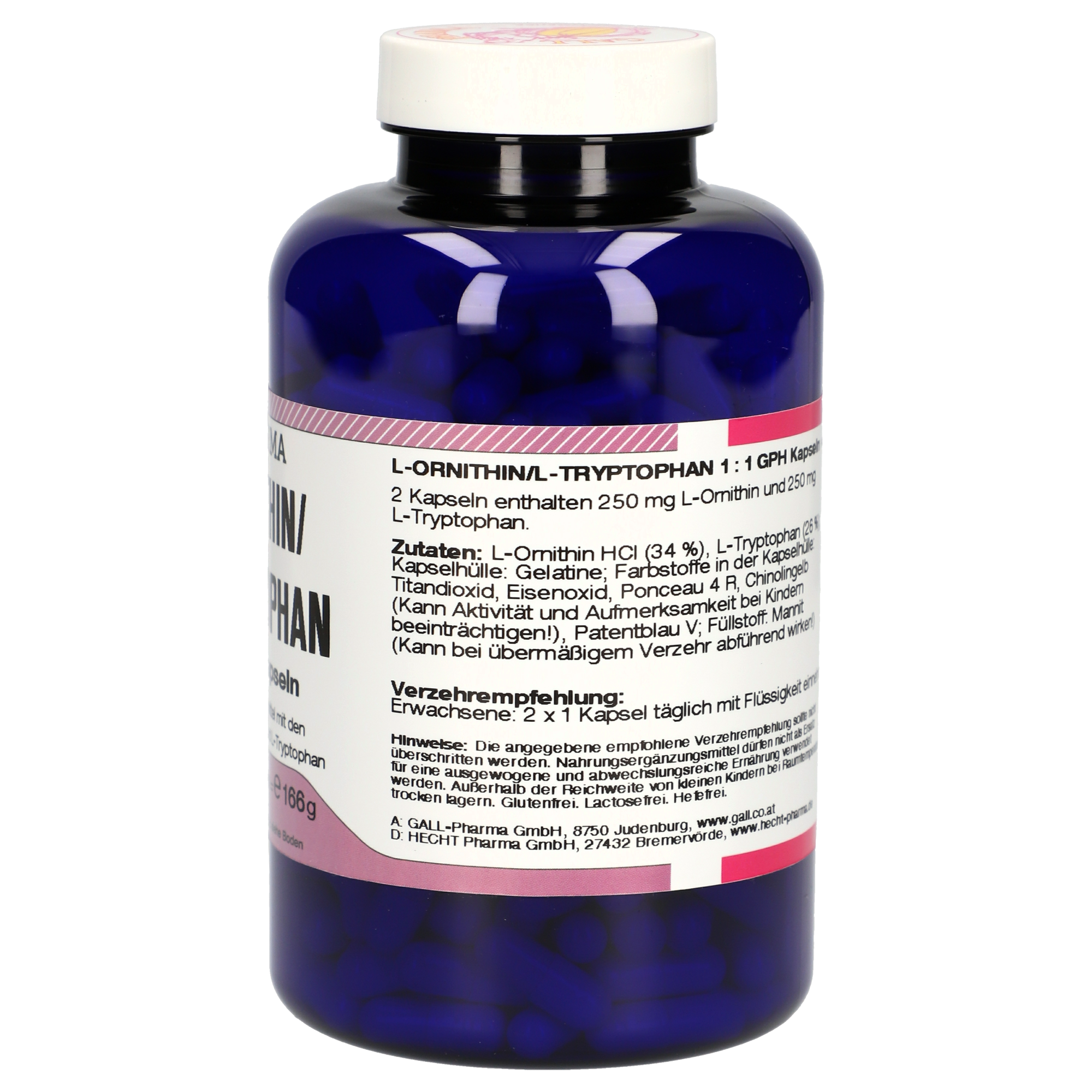 L-Ornithin / L-Tryptophan 1:1 GPH Kapseln