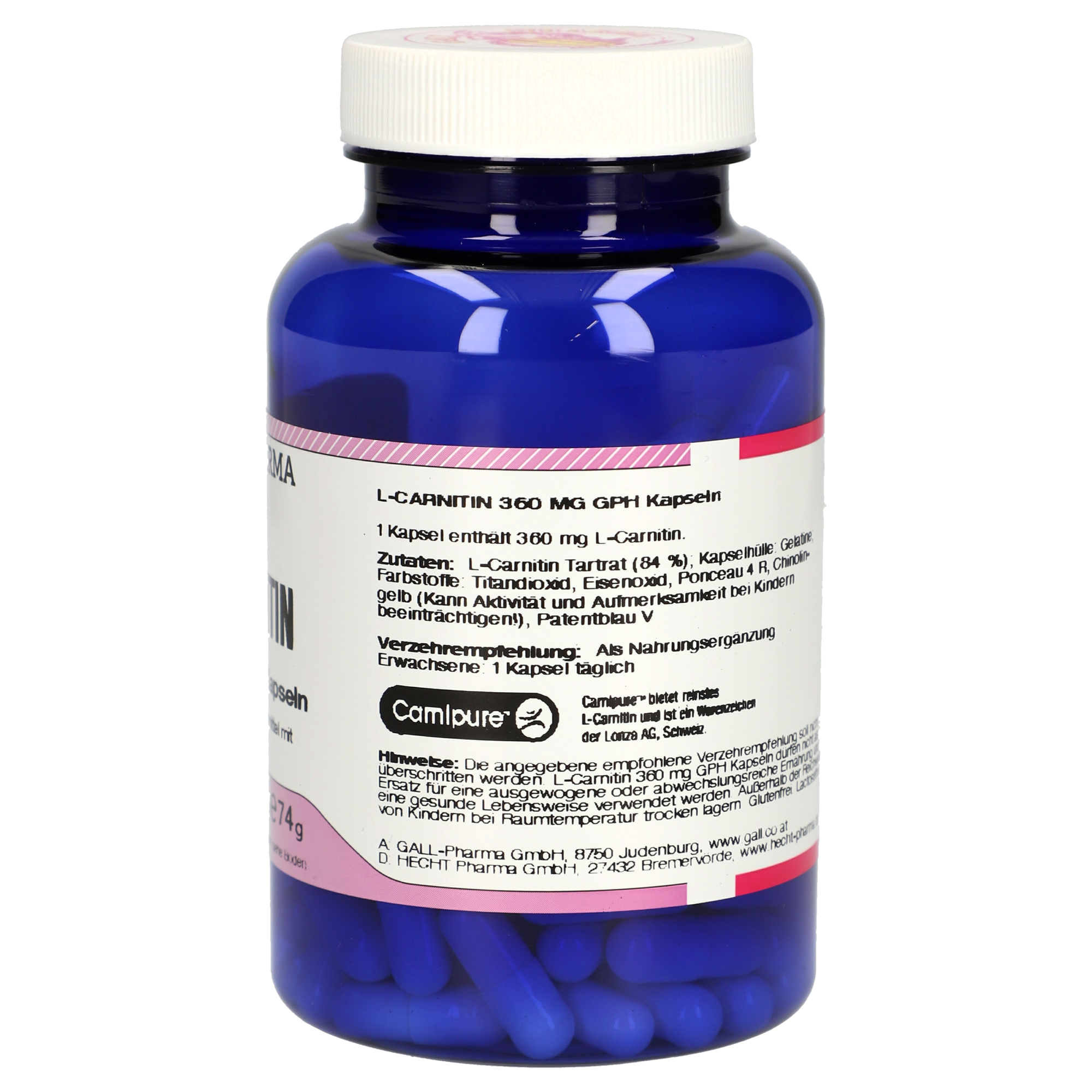 L-Carnitin 360 mg GPH Kapseln