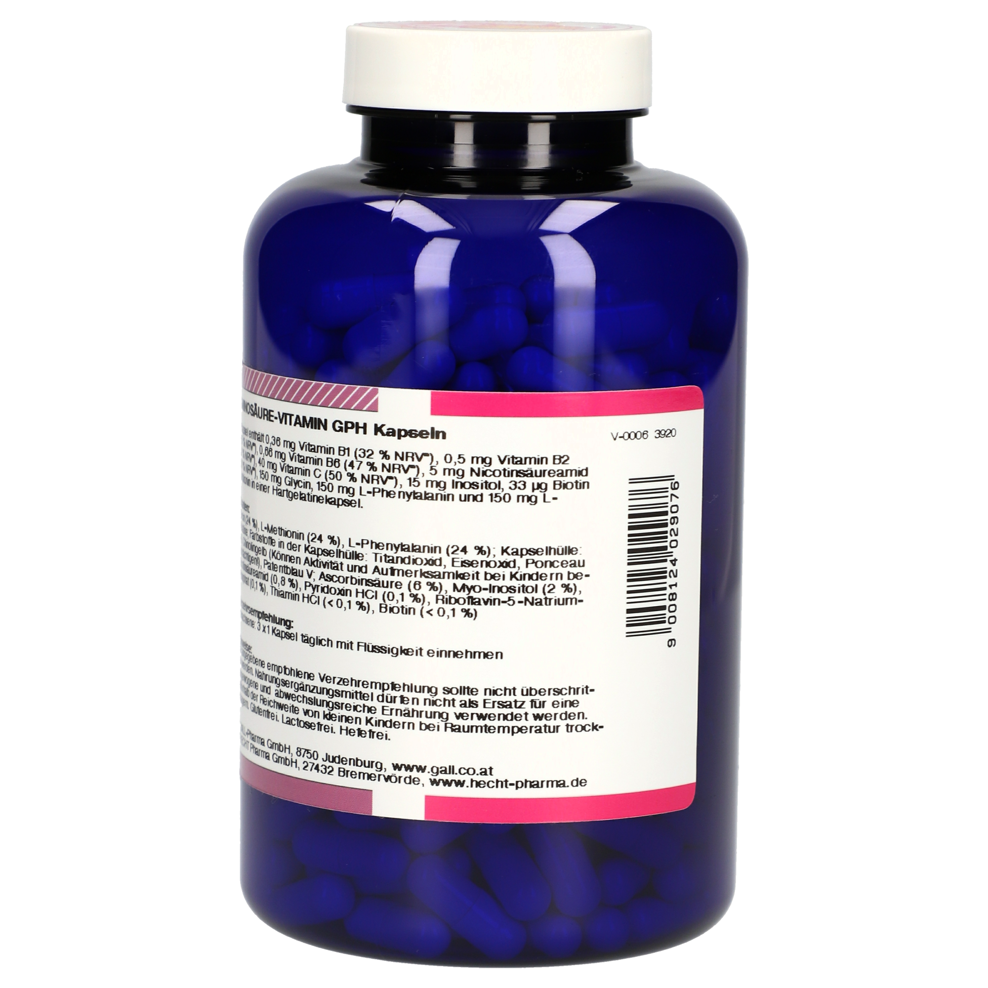 Aminosäure Vitamin GPH Kapseln