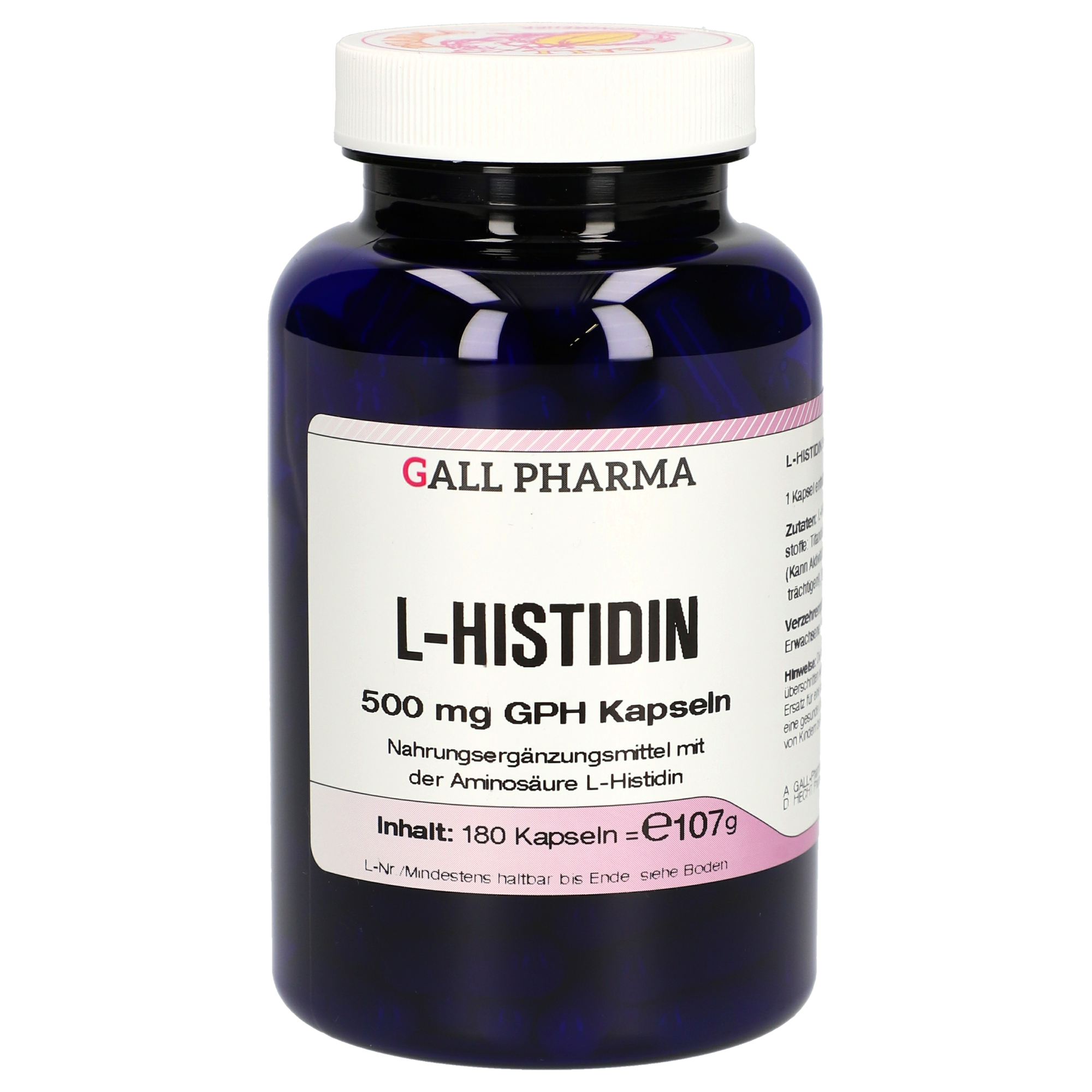 L-Histidin 500 mg GPH Kapseln