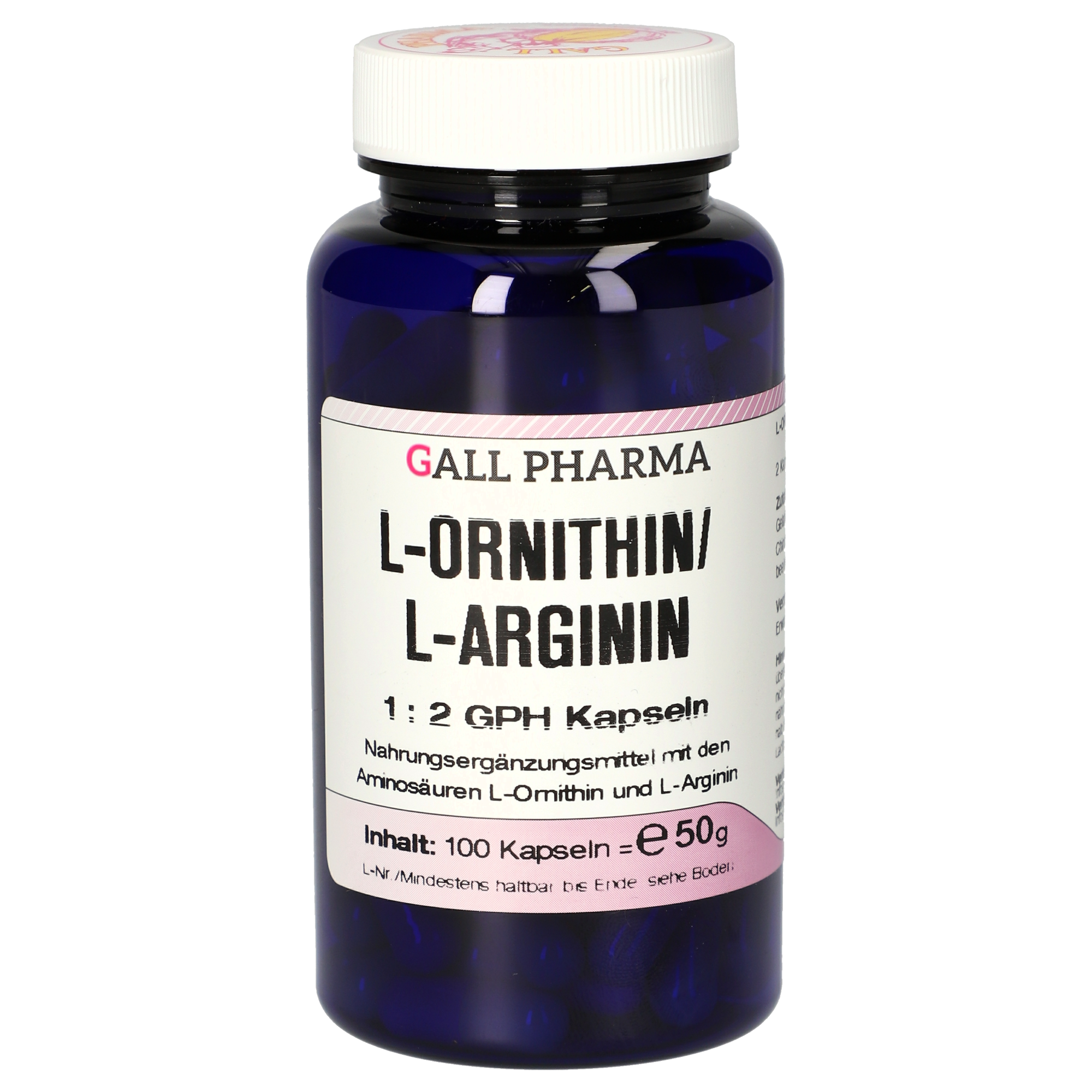 L-Ornithin / L-Arginin 1:2 GPH Kapseln