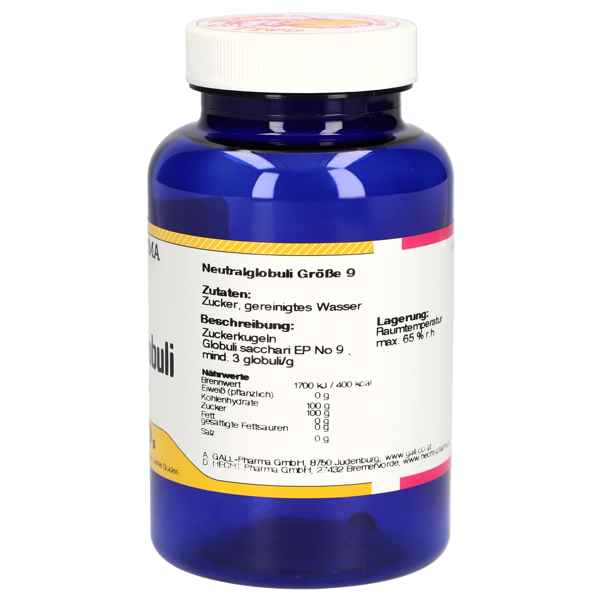 Neutralglobuli Größe 9 GPH