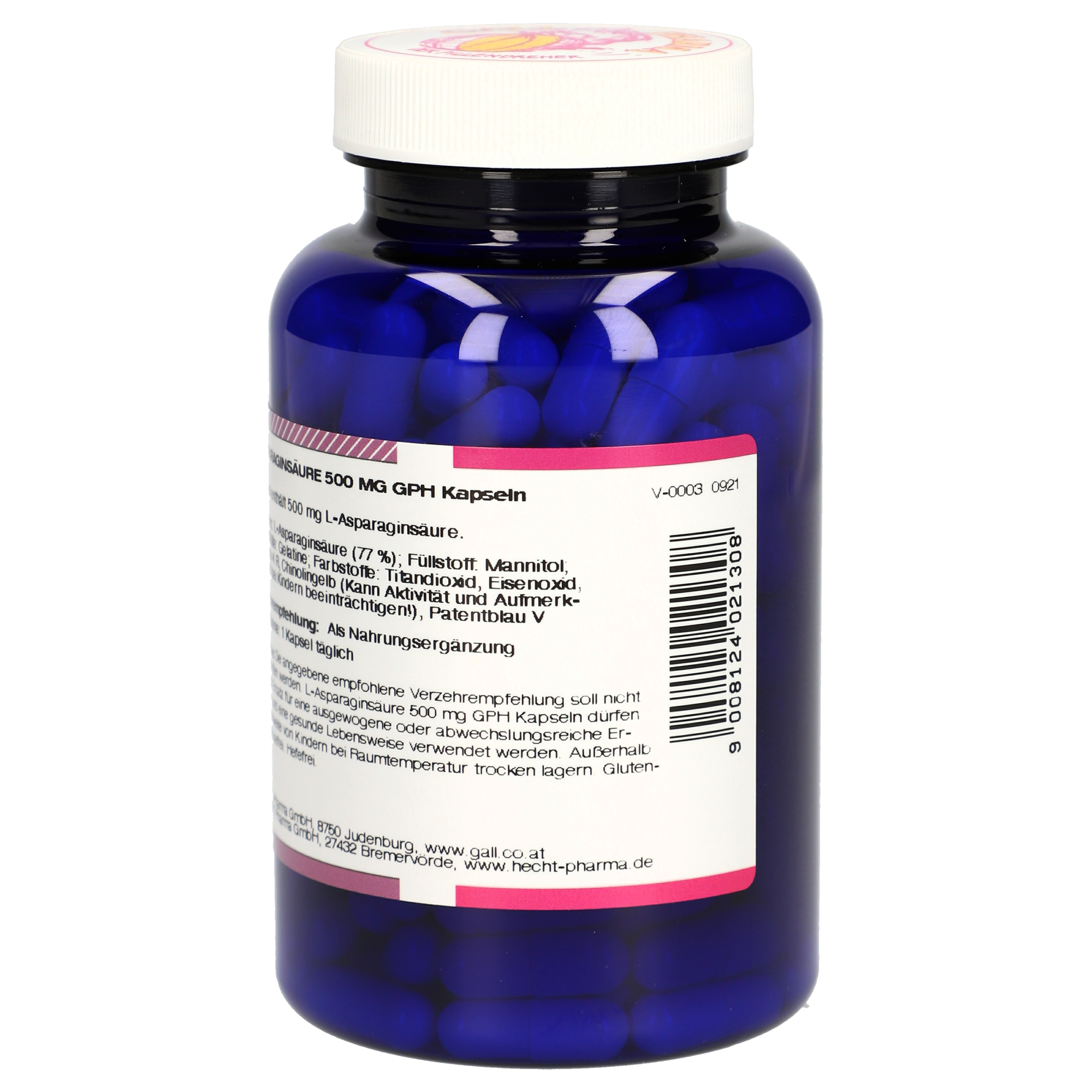 L-Asparaginsäure 500 mg GPH Kapseln