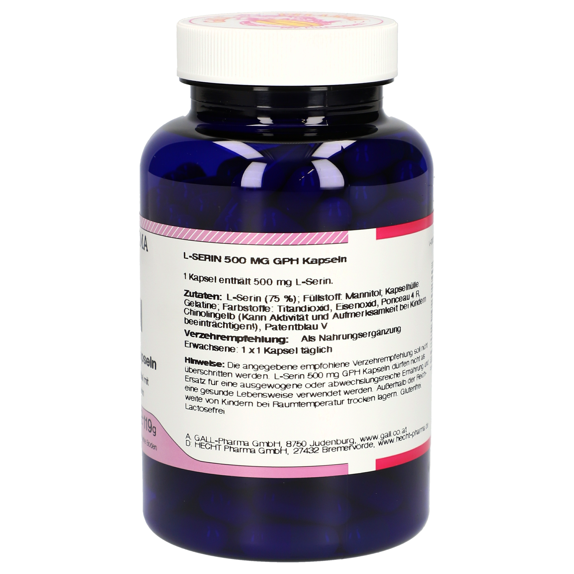 L-Serin 500 mg GPH Kapseln