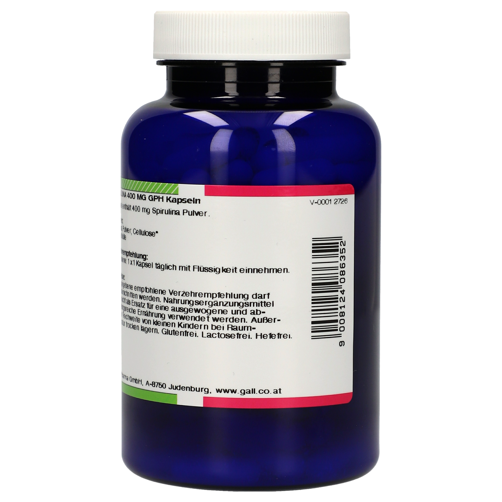 Spirulina 400 mg GPH Kapseln