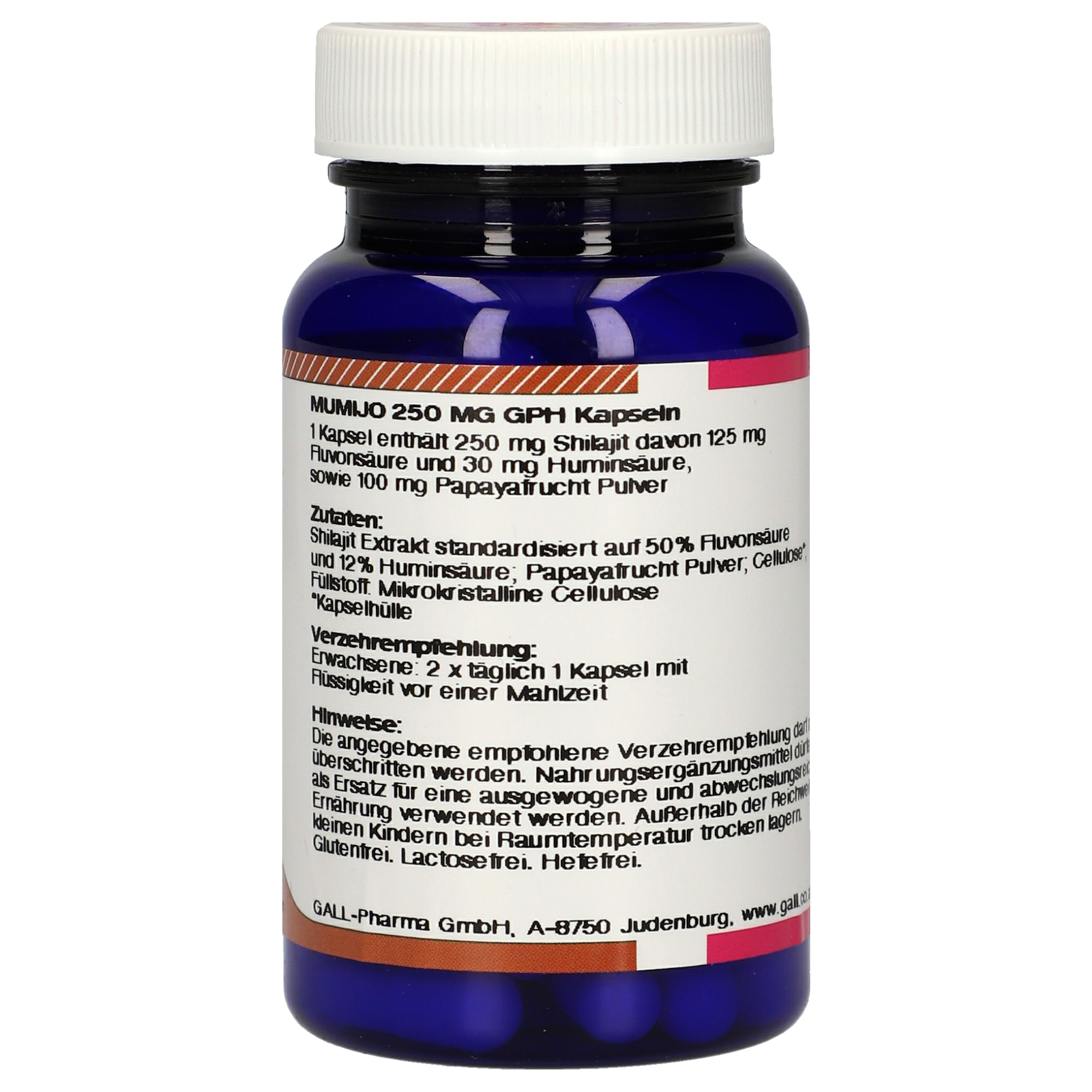 Mumijo 250 mg GPH Kapseln