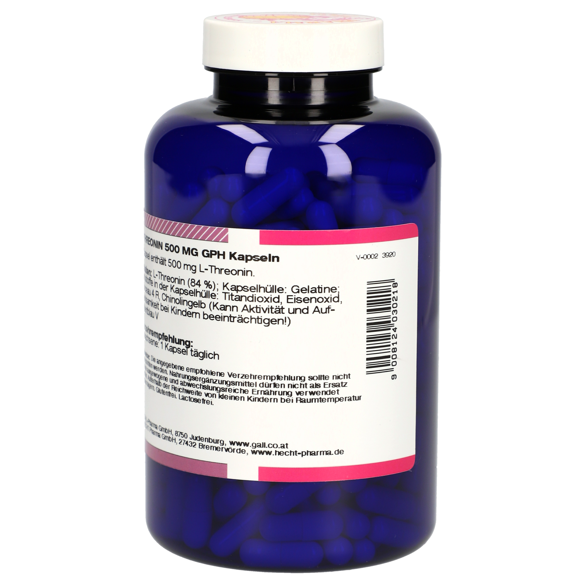 L-Threonin 500 mg GPH Kapseln
