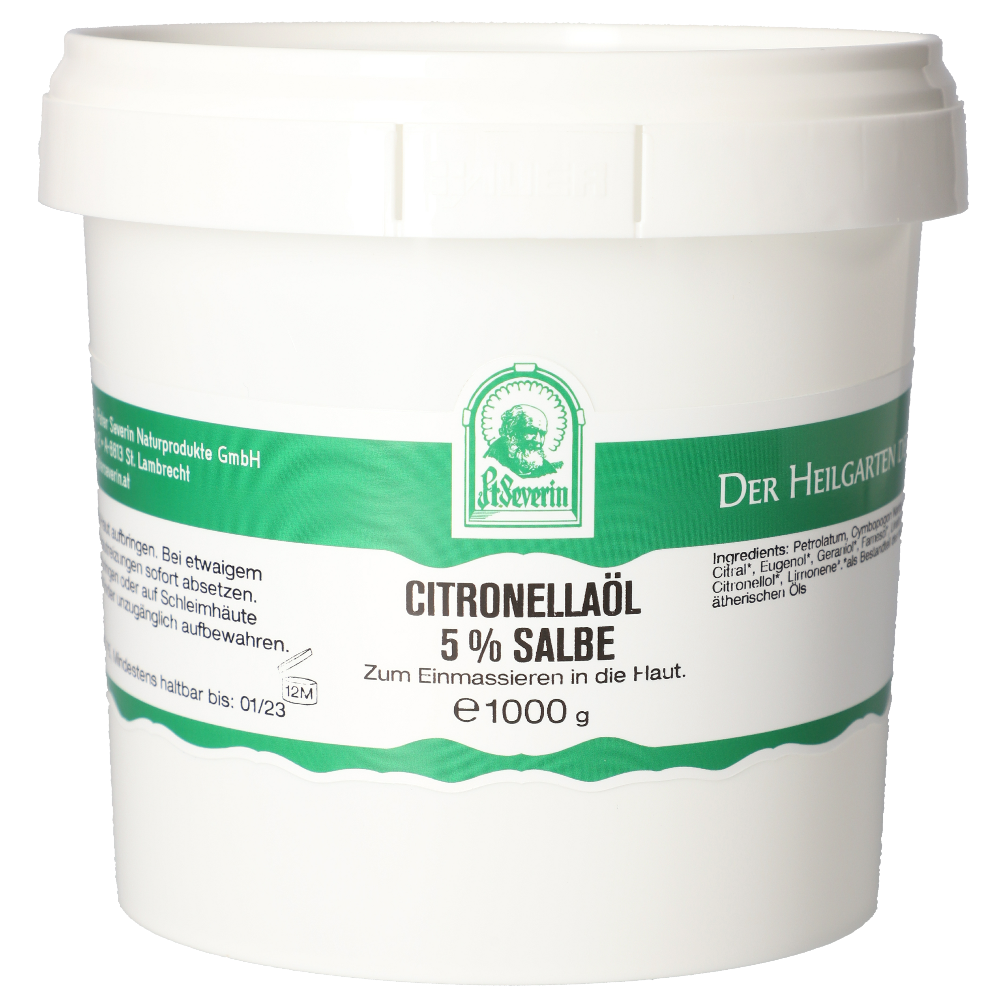 Citronellaöl 5 % Salbe