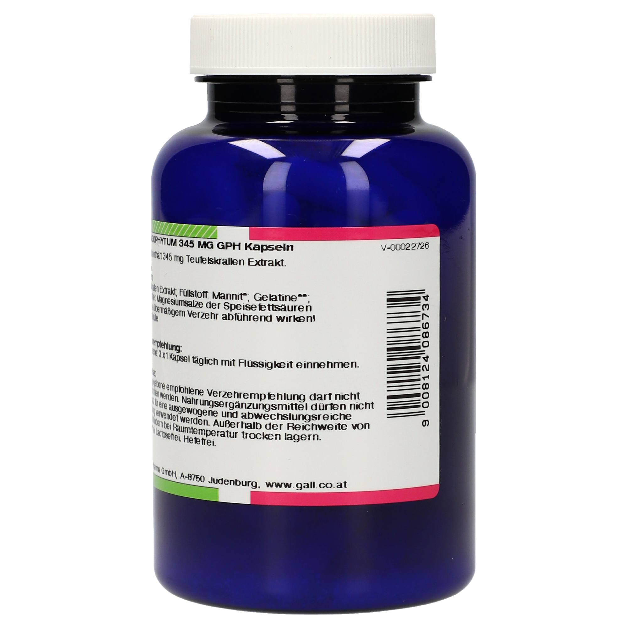 Harpagophytum 345 mg GPH Kapseln