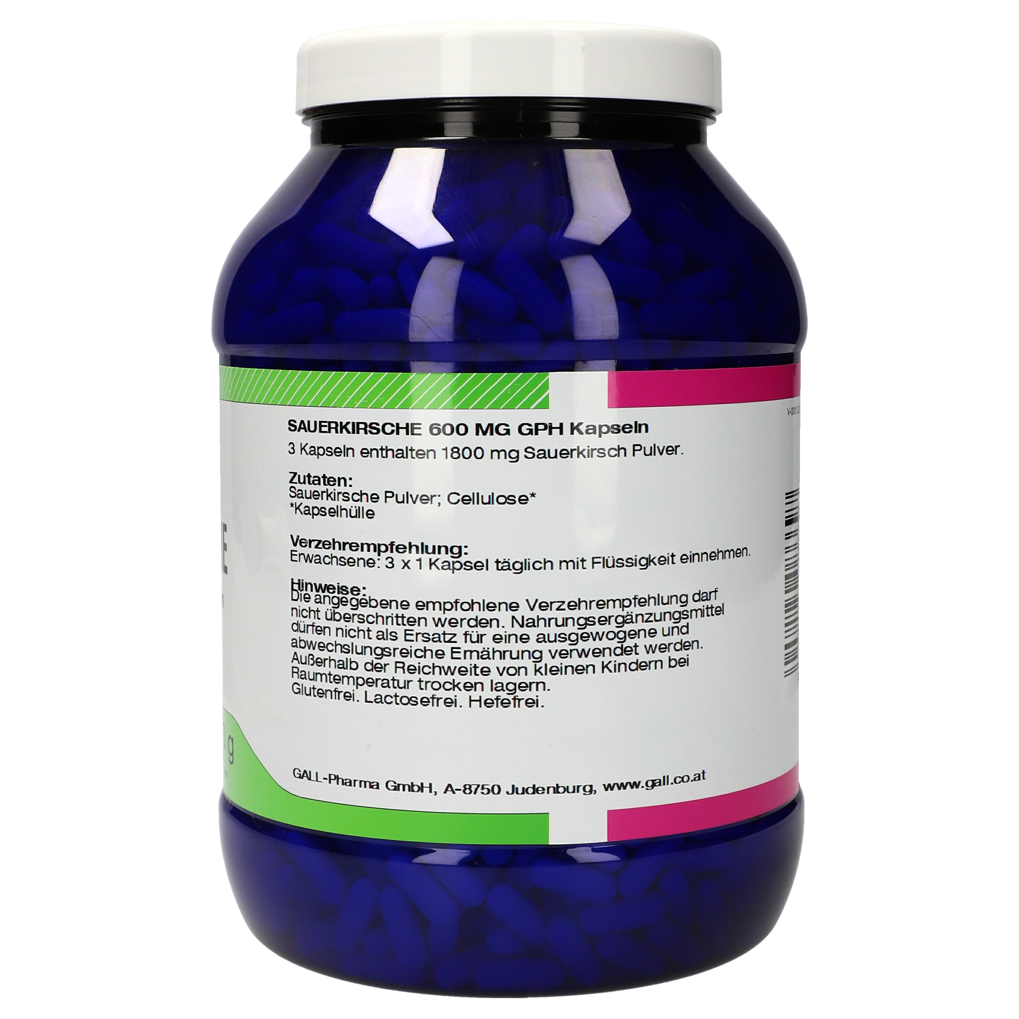 Sauerkirsche 600 mg GPH Kapseln
