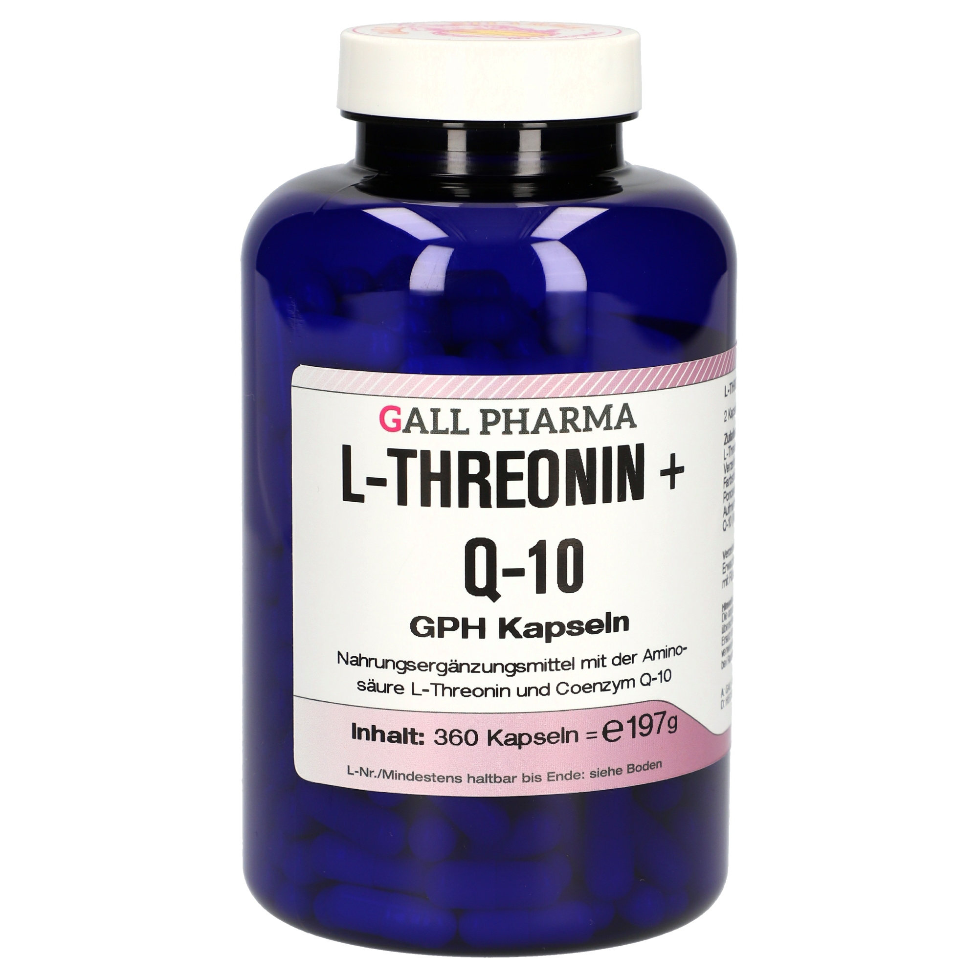 L-Threonin + Q-10 GPH Kapseln