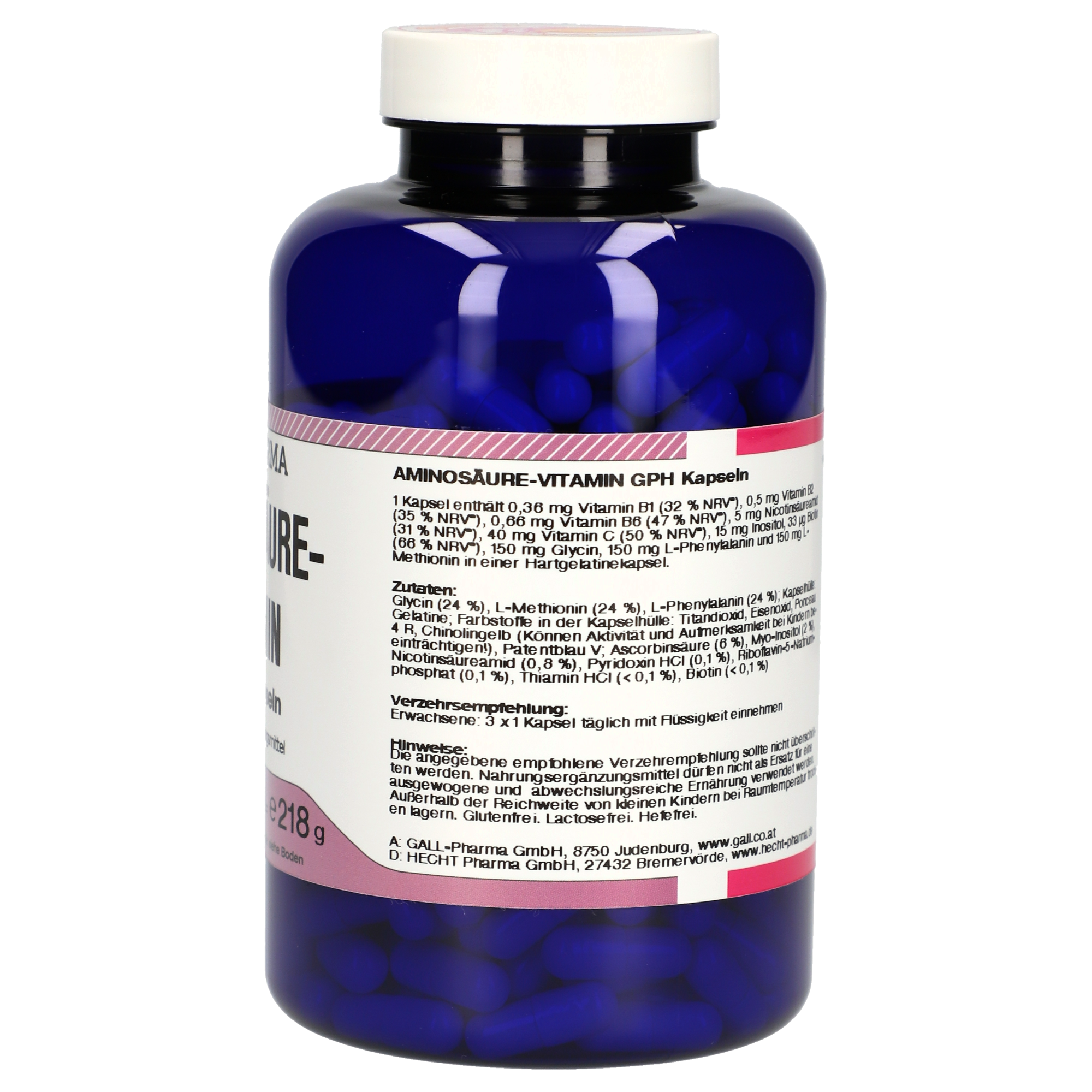 Aminosäure Vitamin GPH Kapseln