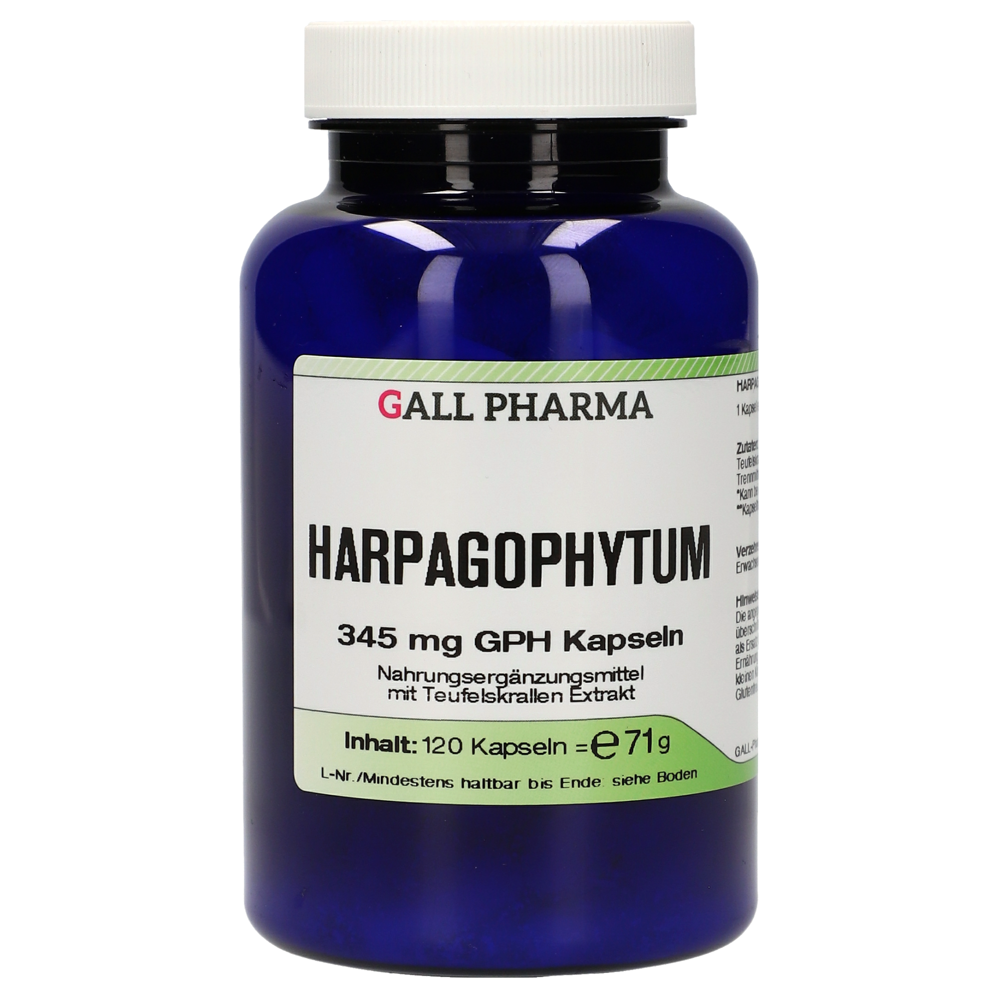 Harpagophytum 345 mg GPH Kapseln