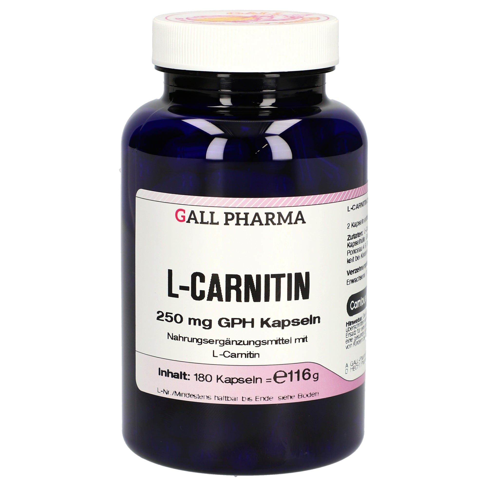 L-Carnitin 250 mg GPH Kapseln