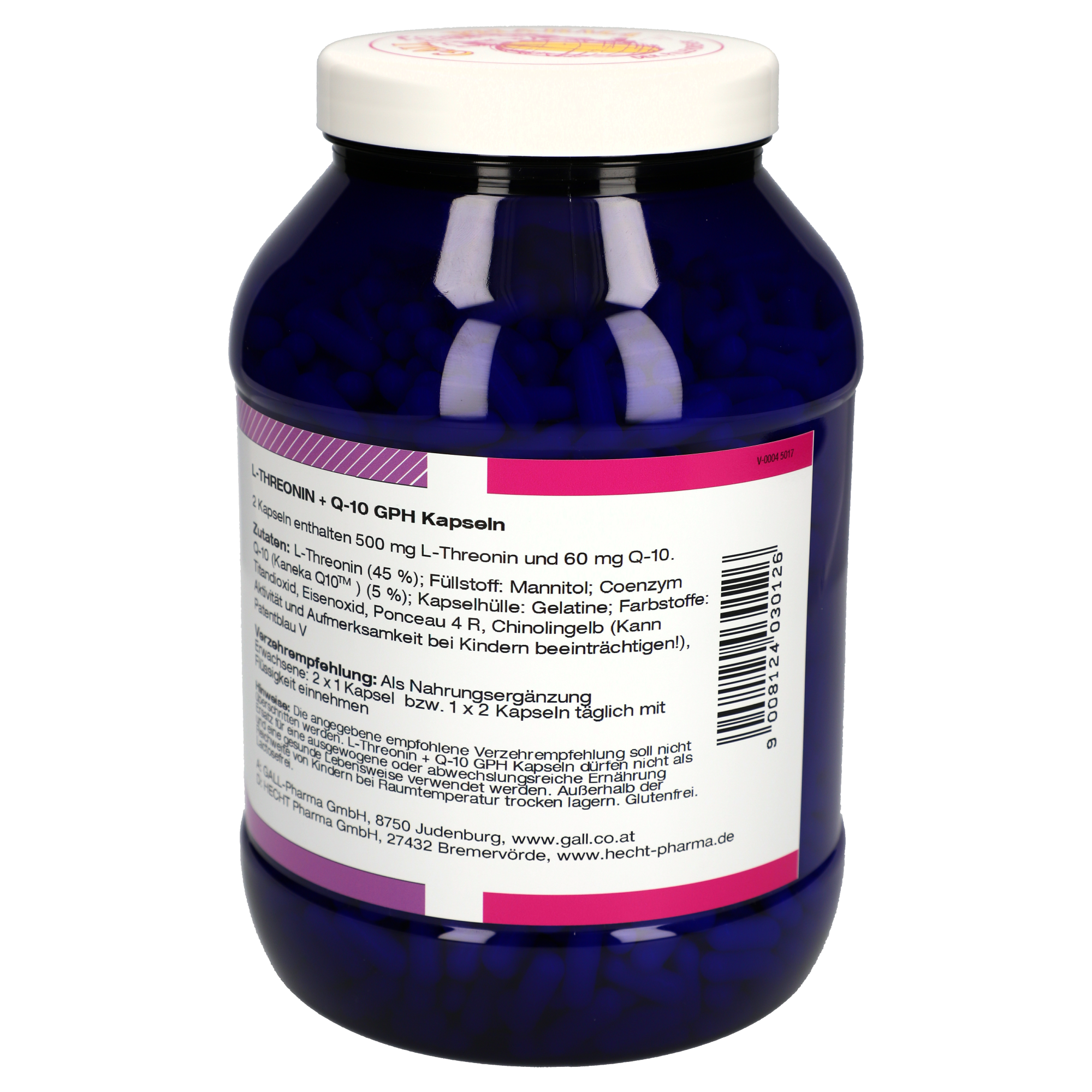 L-Threonine + Q10 GPH Capsules