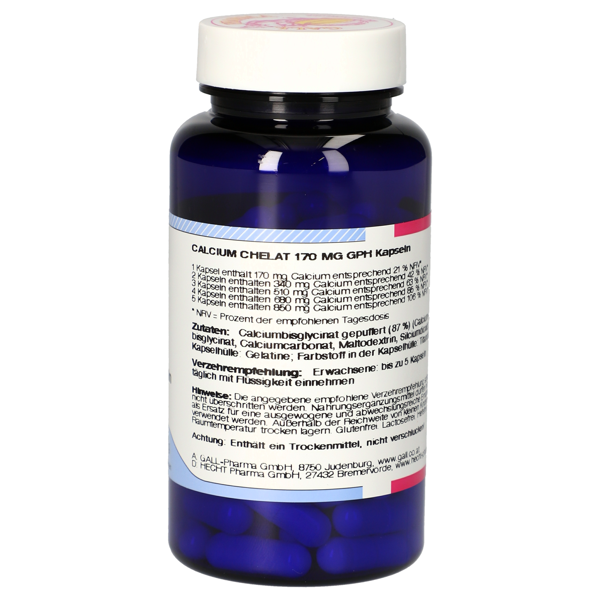Calcium Chelat 170 mg GPH Kapseln