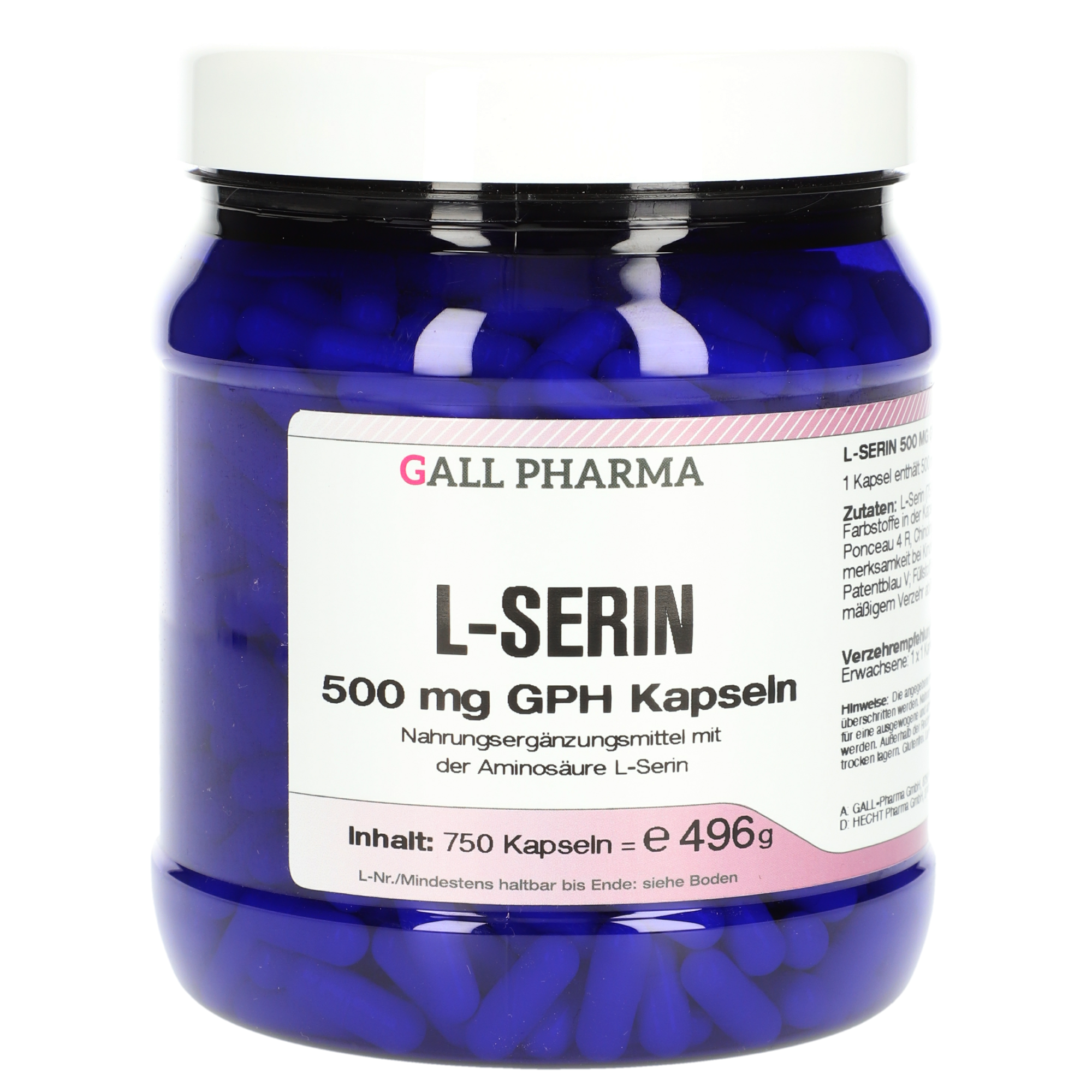 L-Serin 500 mg GPH Kapseln