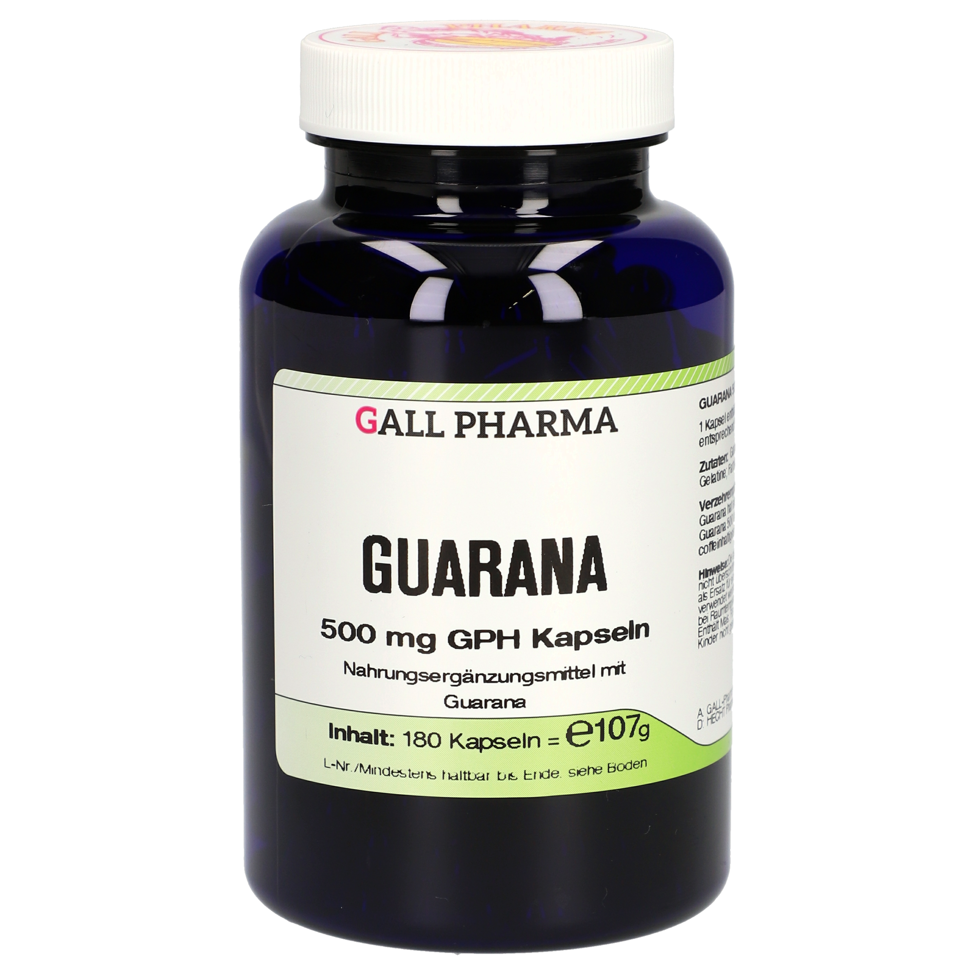 Guarana 500 mg GPH Kapseln