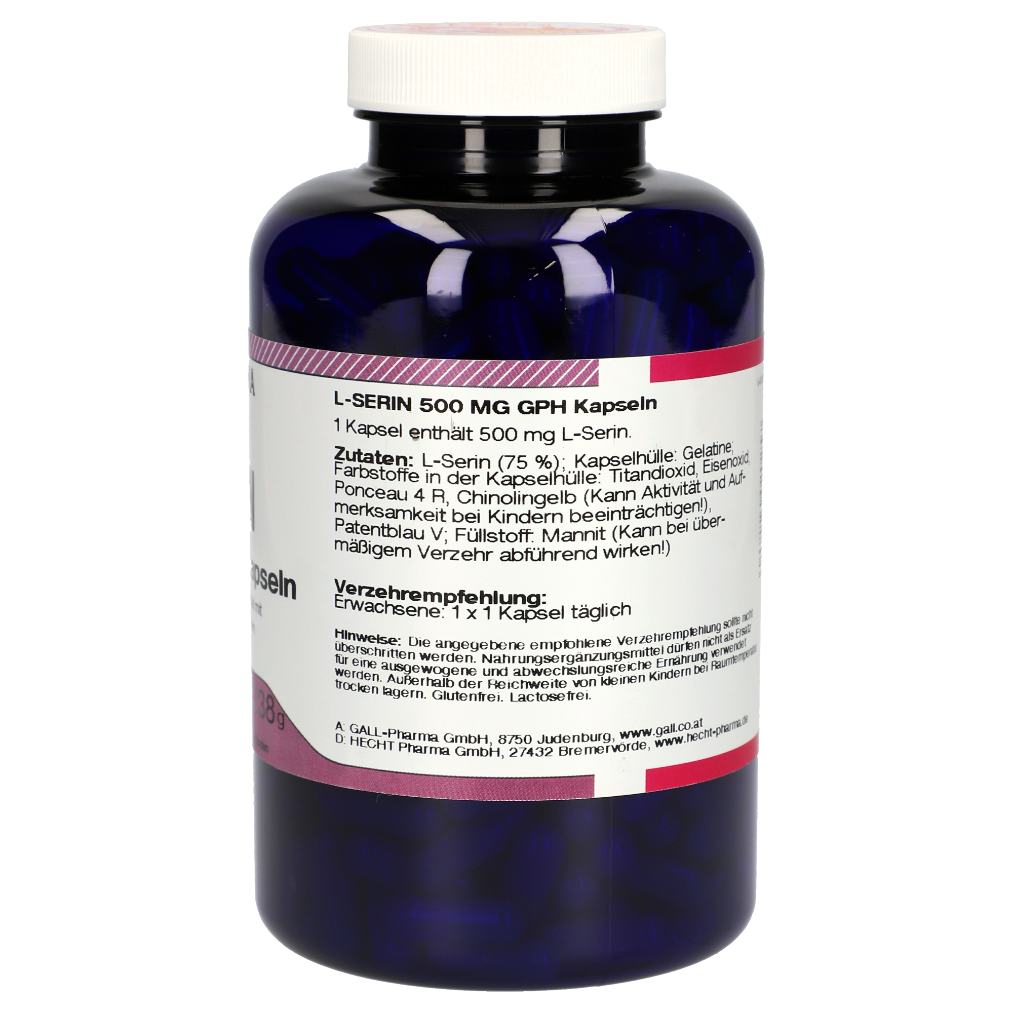 L-Serin 500 mg GPH Kapseln