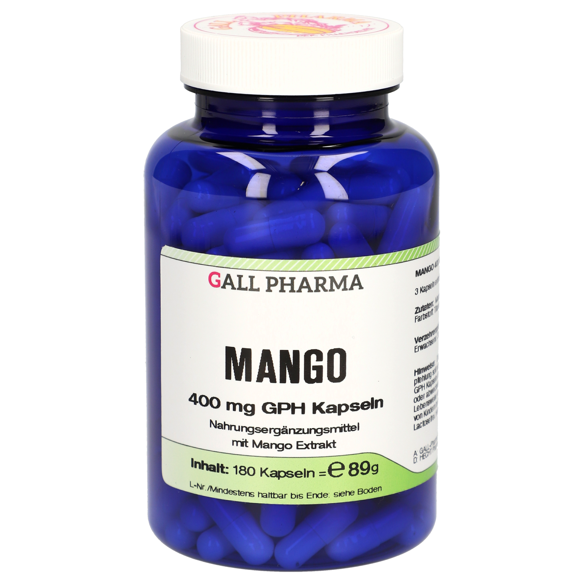 Mango 400 mg GPH Capsules