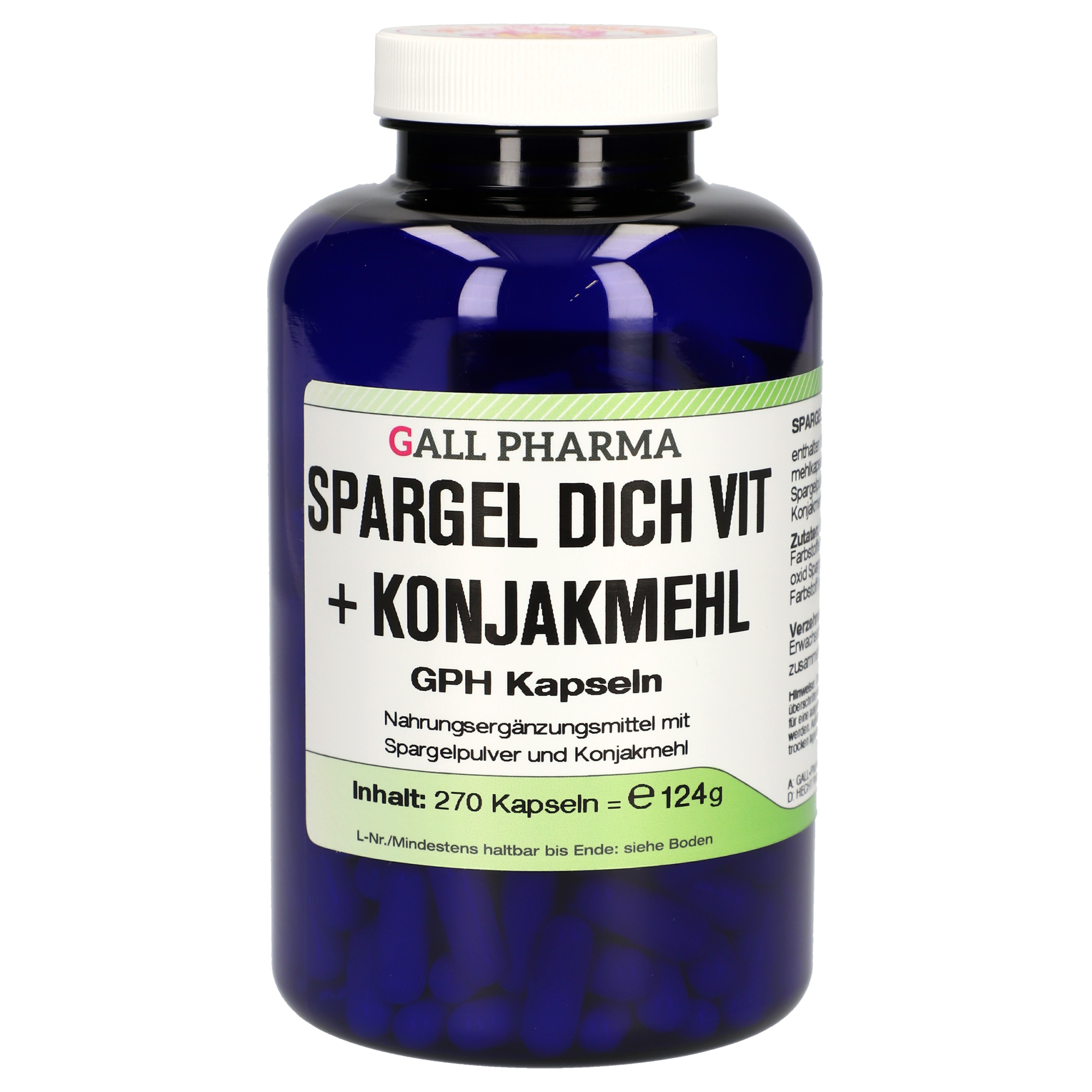 Spargel dich Vit + Konjakmehl GPH Kapseln